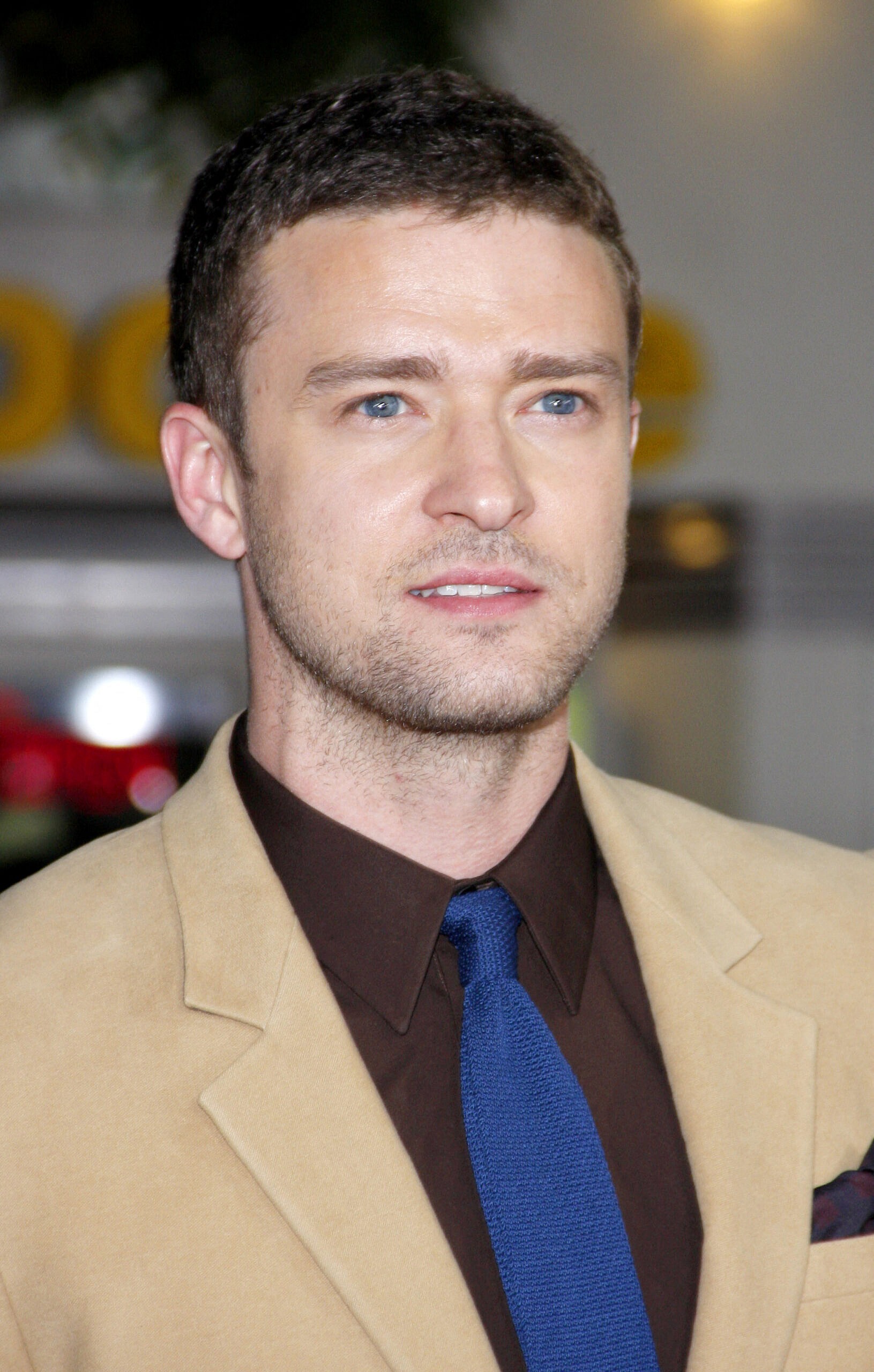 Justin Timberlake at Los Angeles premiere of 'In Time' 