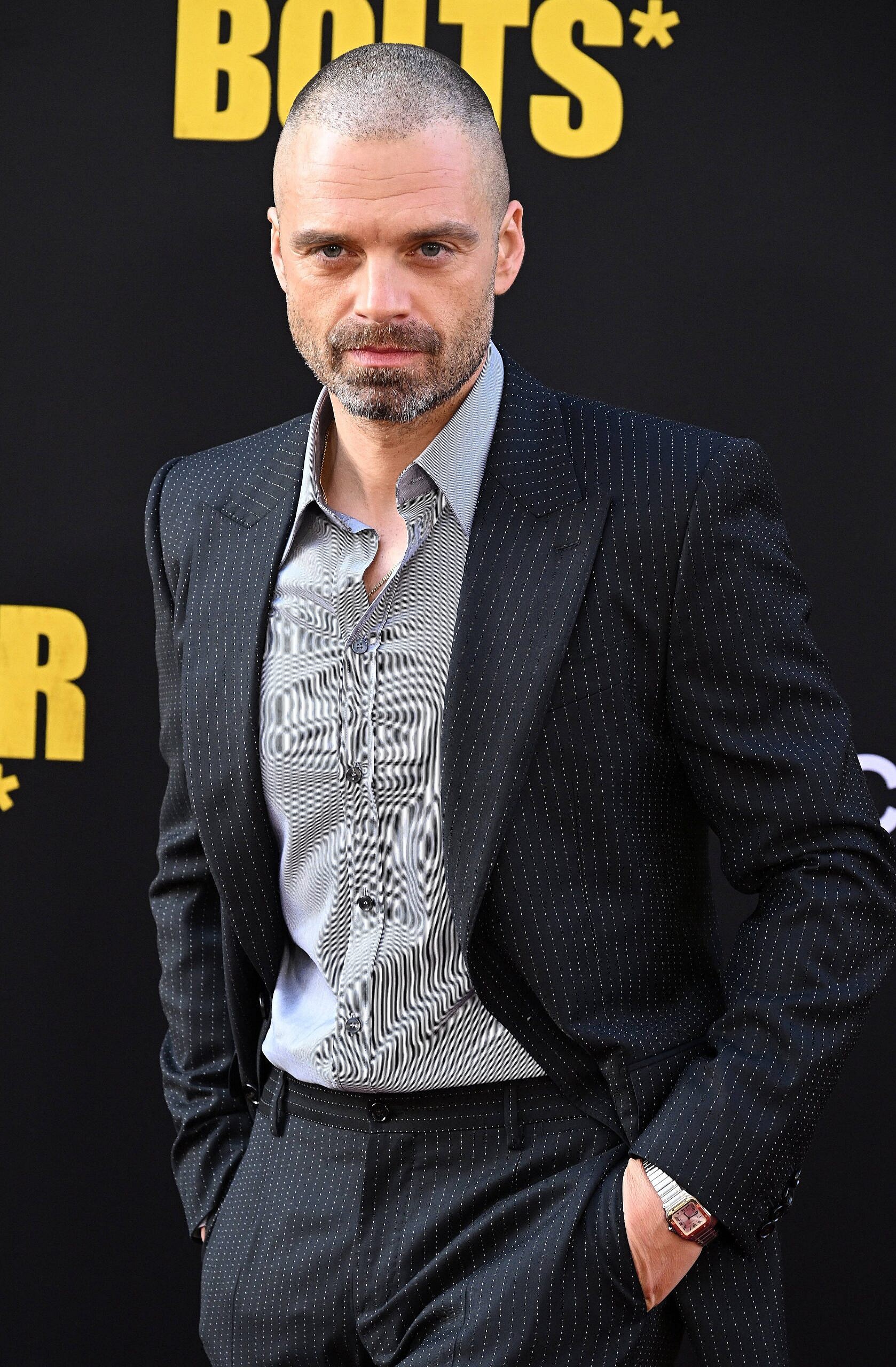 Sebastian Stan at Thunderbolts premiere