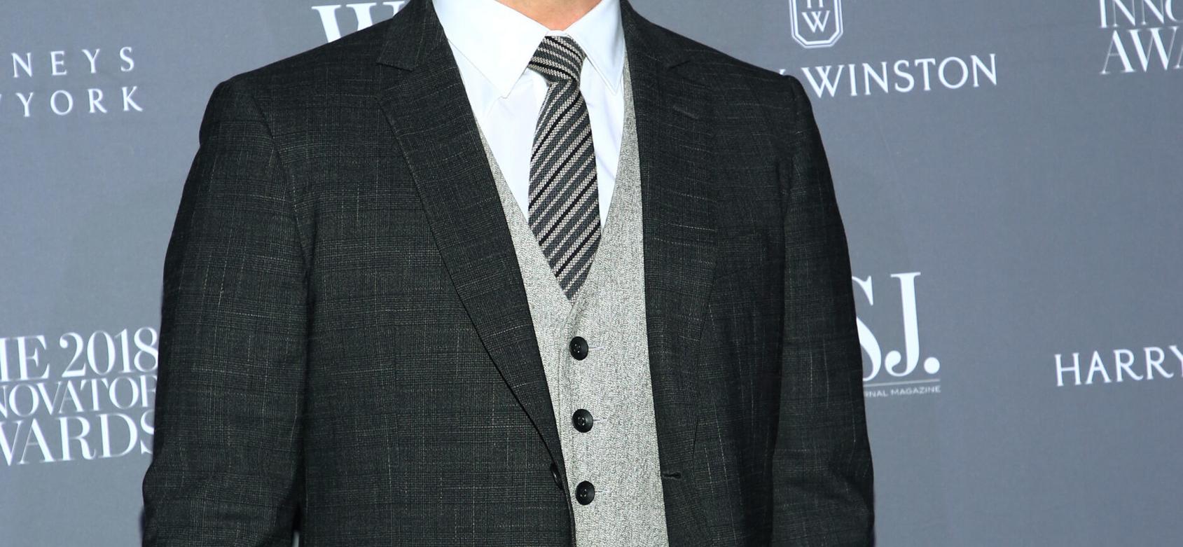 Channing Tatum arrives on the red carpet at the WSJ Magazine 2018 Innovator Awards
