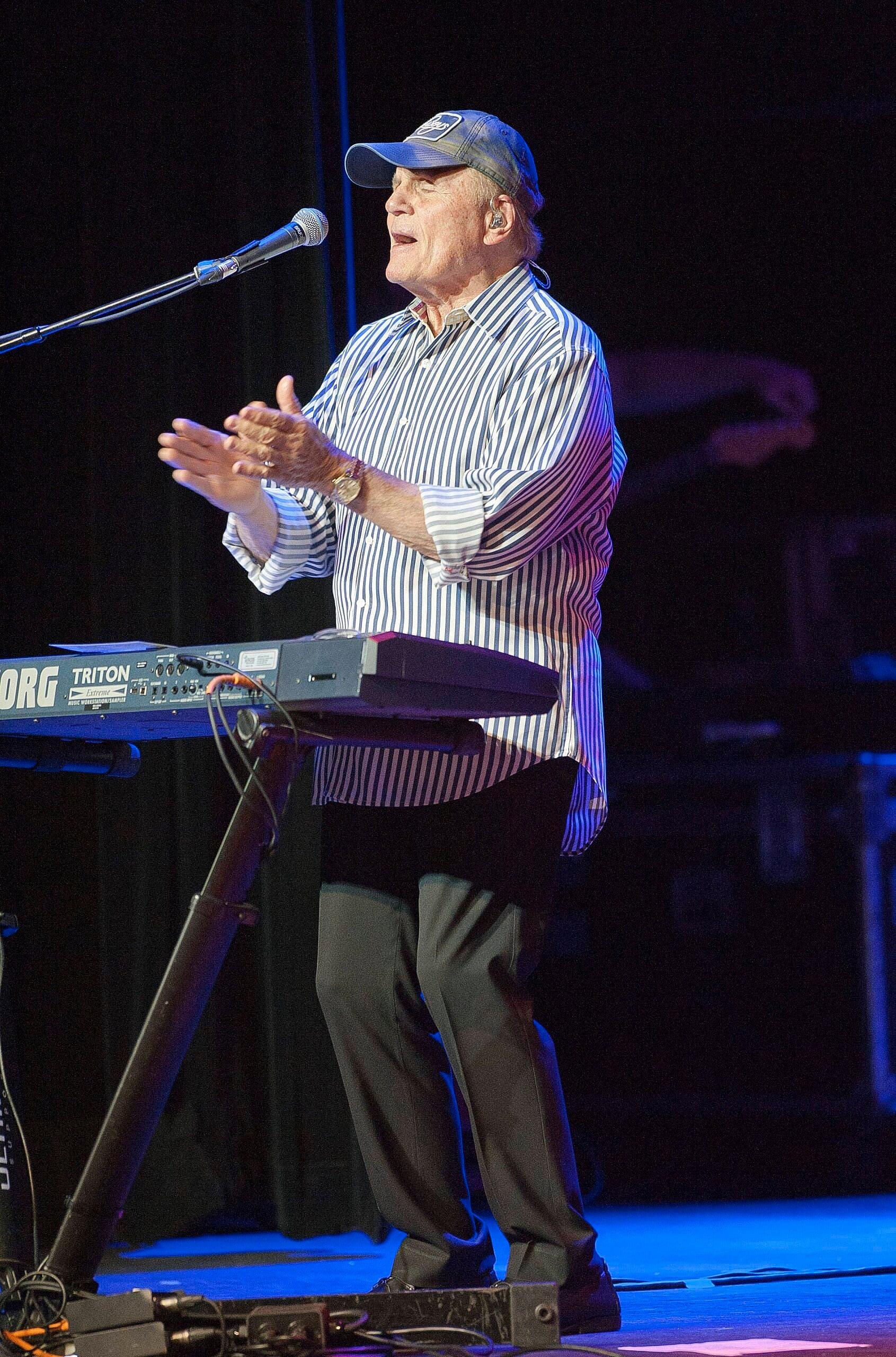 Mike Love playing with The Beach Boys