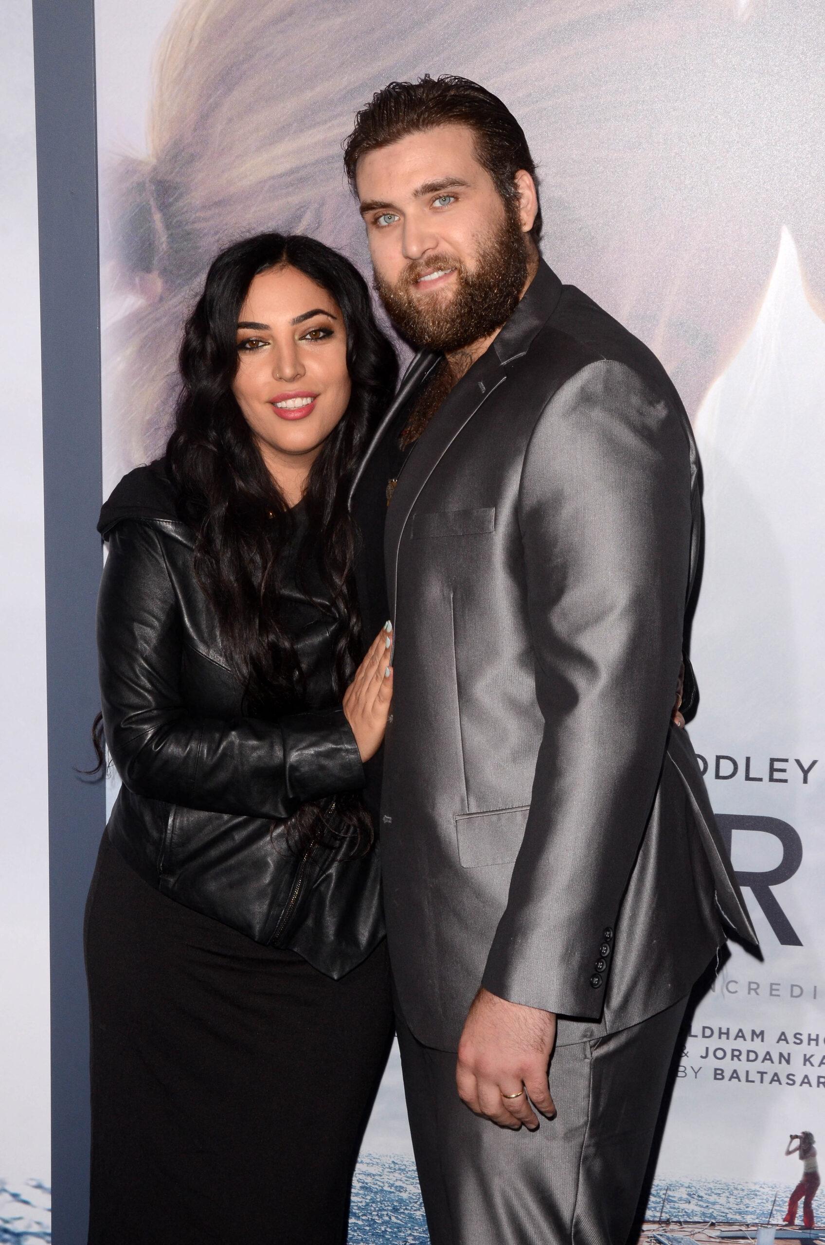 Hila Cage Coppola and Weston Cage Coppola at "Adrift" World Premiere