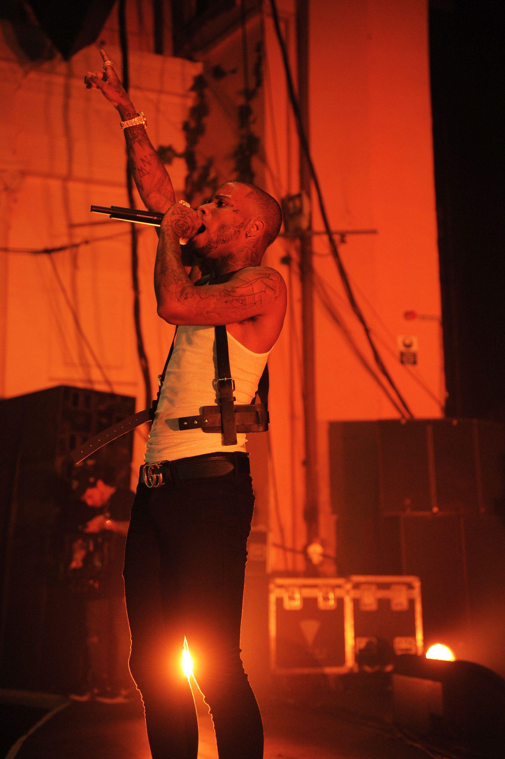 Tory Lanez performing at Brixton Academy