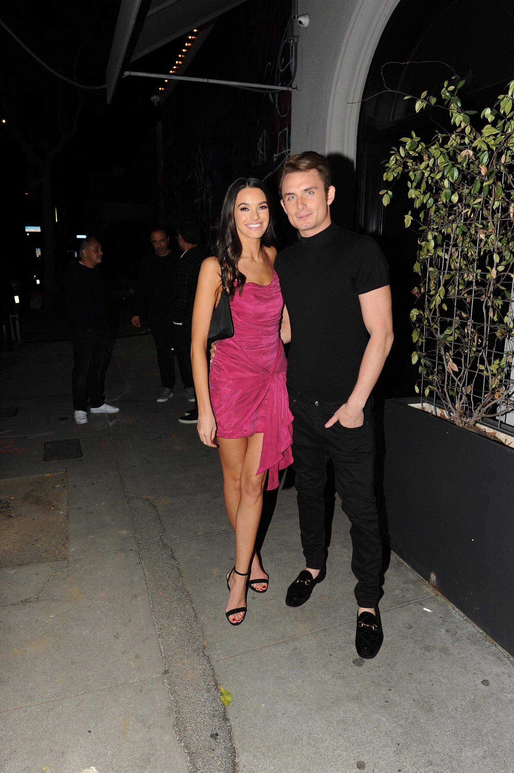 James Kennedy Ally Lewber at Craig apos s for Dinner