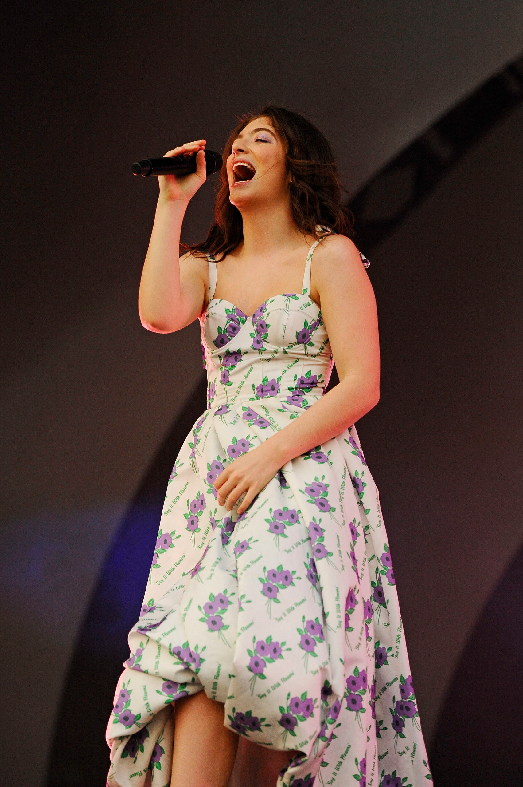 Lorde performing at ALL POINTS EAST