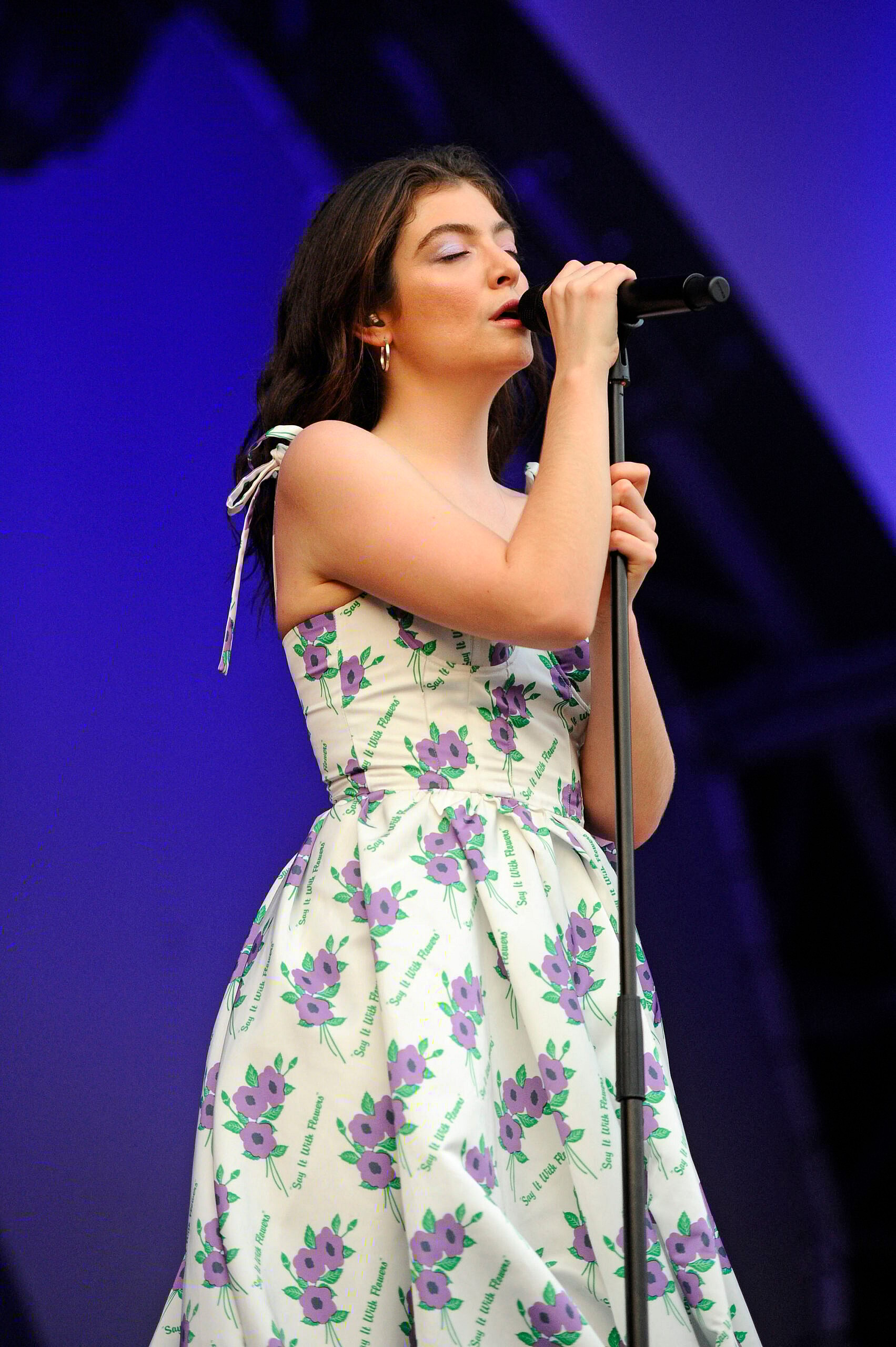 Lorde performing at ALL POINTS EAST