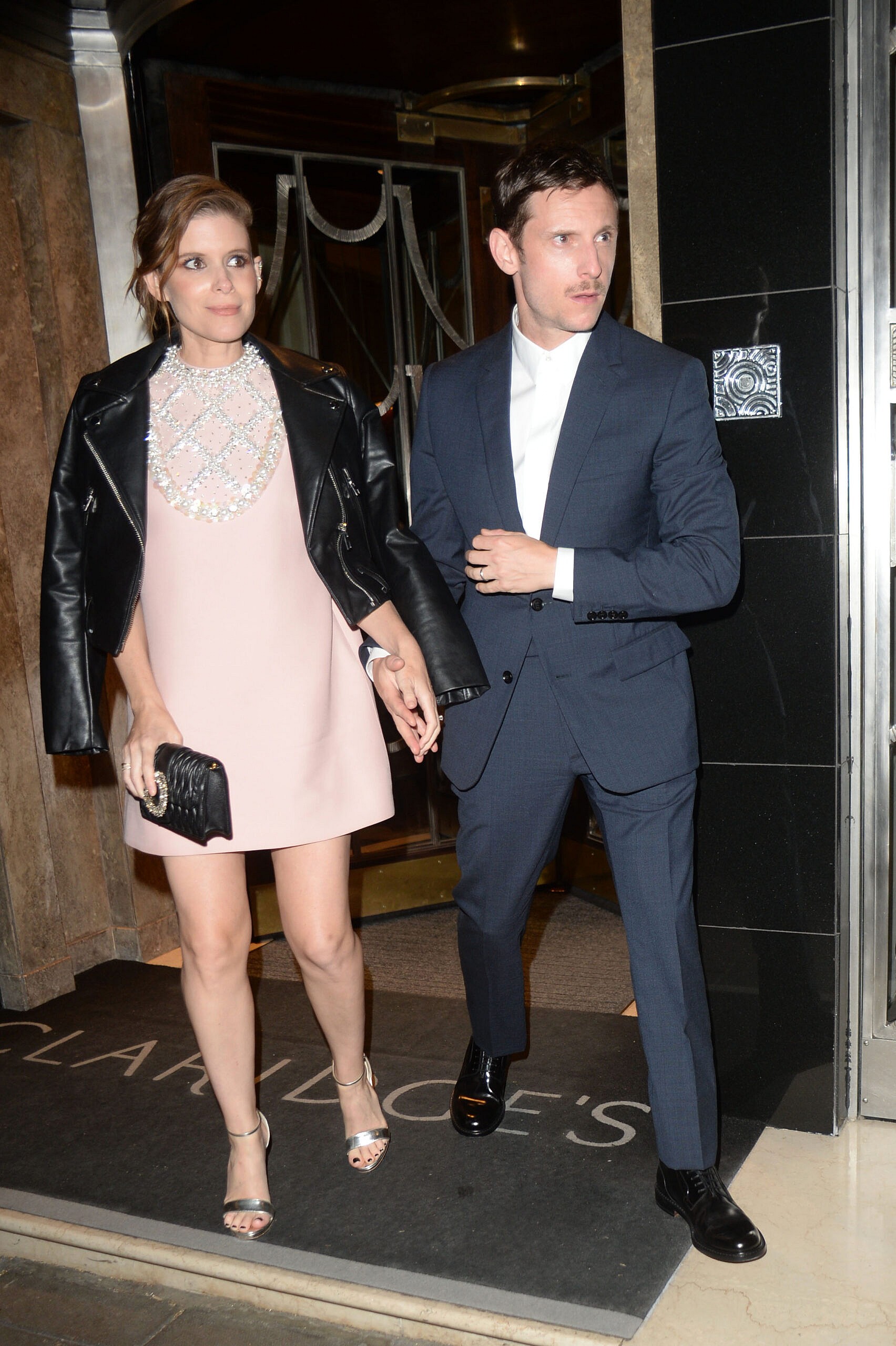 Celebrities Leaving BFI Fellowships to James Bond producers Barbara Broccoli and Michael G Wilson at Claridge apos s in London