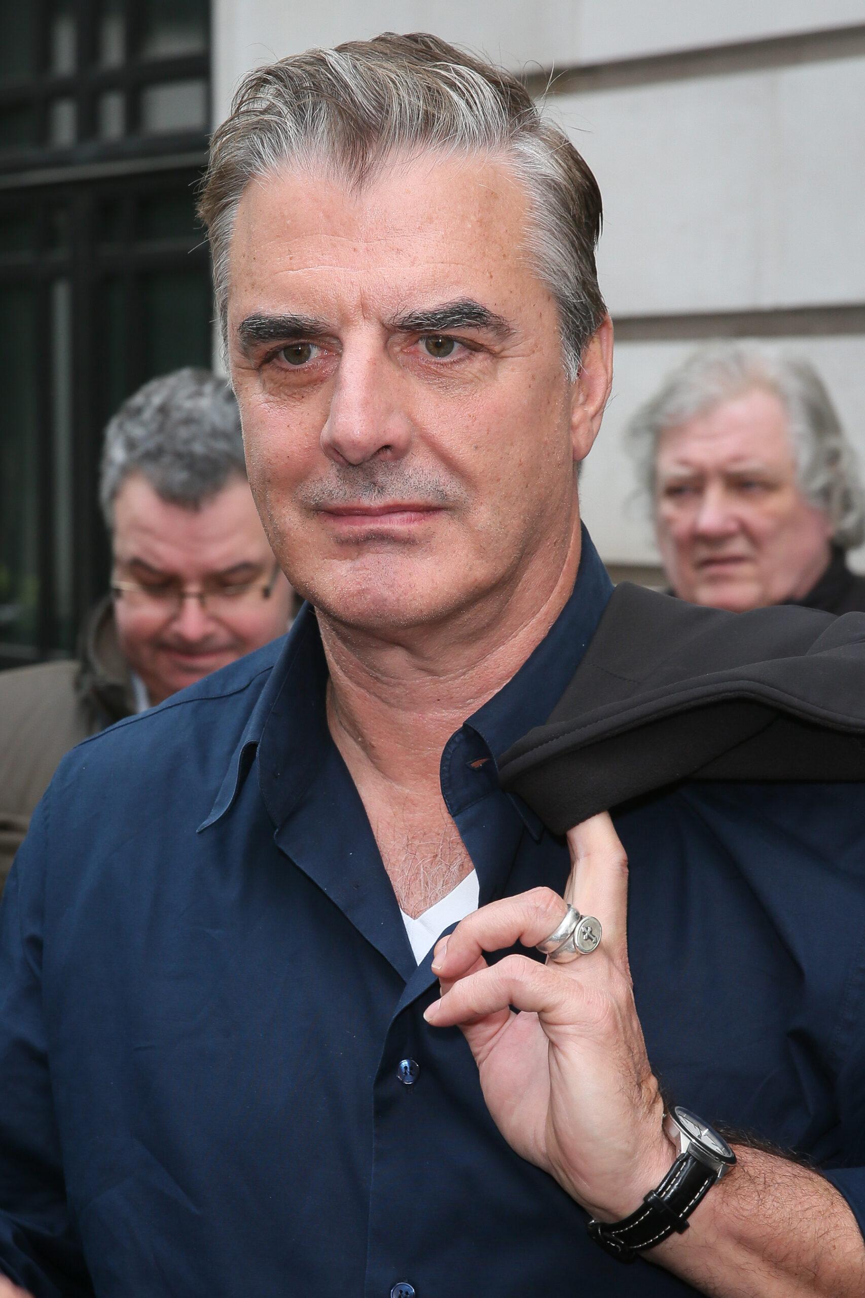 Chris Noth and Danny Pino seen promoting their new TV Show 'Gone'