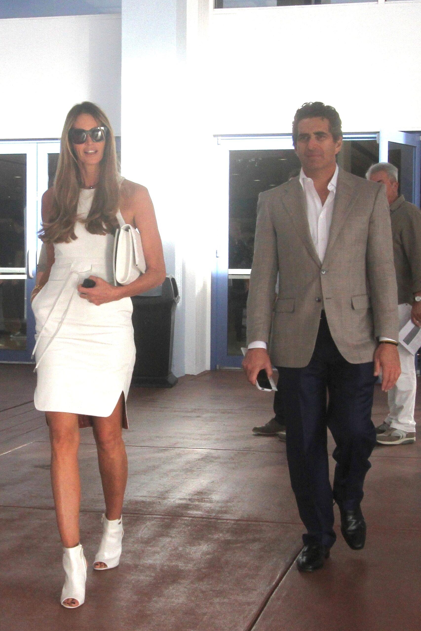 Elle McPherson and husband Jeffrey Soffer