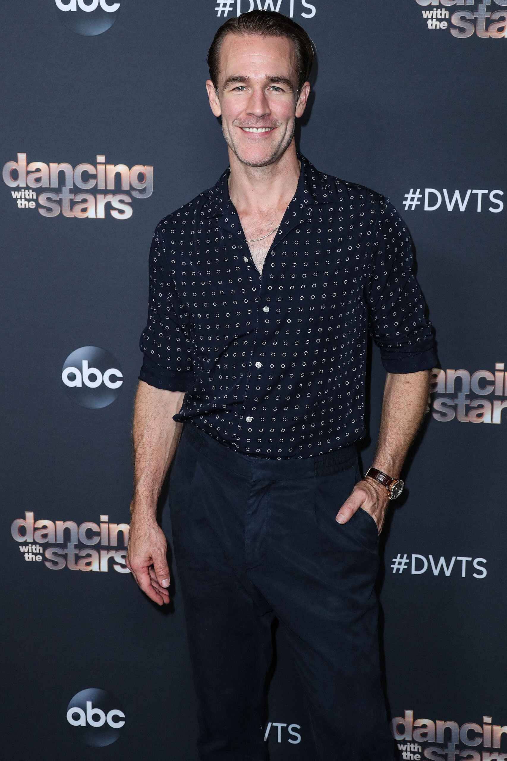 James Van Der Beek on the red carpet