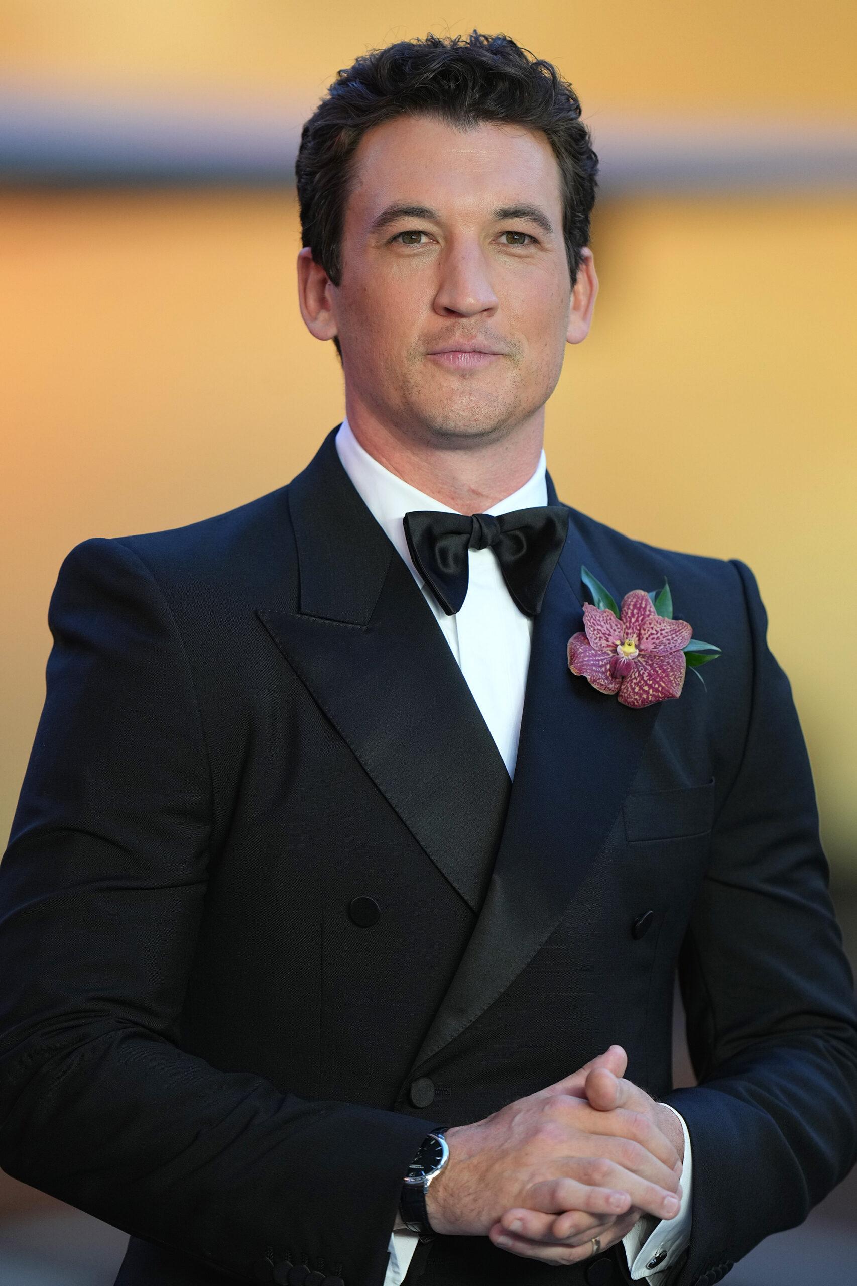 The Royal Film Performance of Top Gun: Maverick, in Leicester Square, London, UK, on the 19th May 2022. 19 May 2022 Pictured: Miles Teller. Photo credit: James Whatling / MEGA TheMegaAgency.com +1 888 505 6342 (Mega Agency TagID: MEGA859541_007.jpg) [Photo via Mega Agency]