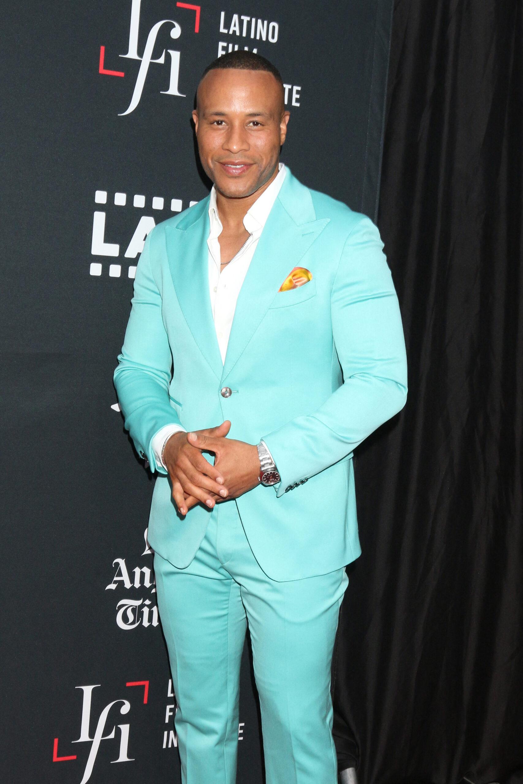 DeVon Franklin at the 2023 Los Angeles Latino International Film Festival opening night film "Flamin' Hot" - Los Angeles