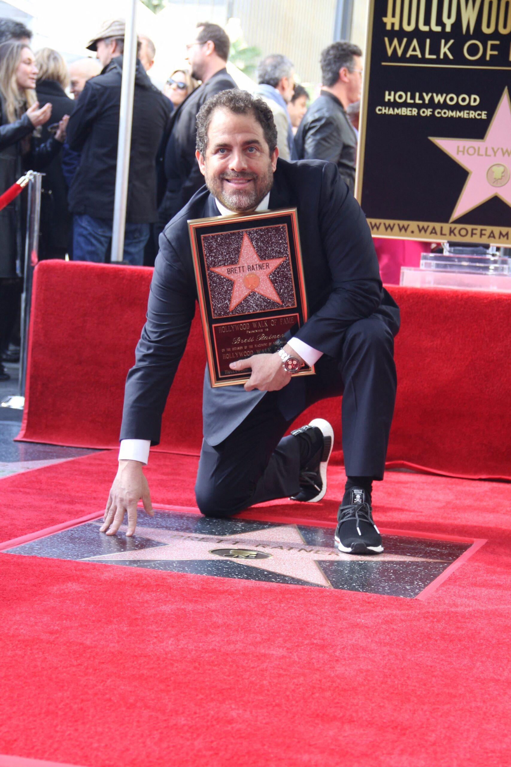 Brett Ratner at Hollywood Walk of Fame