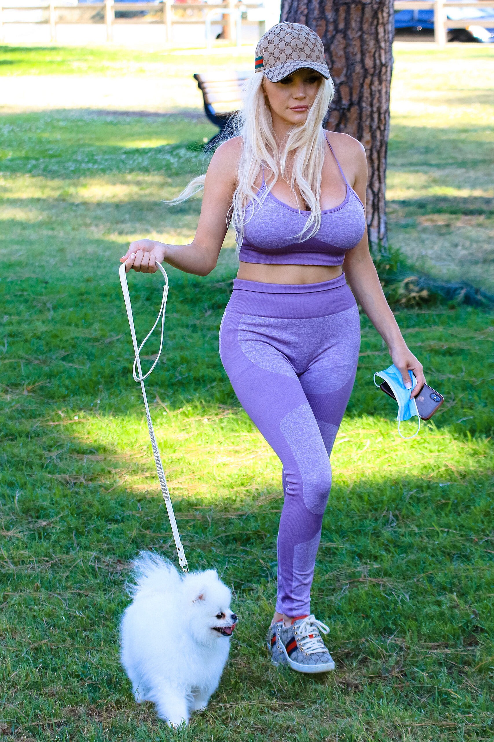 Marty York runs errands in West Hollywood