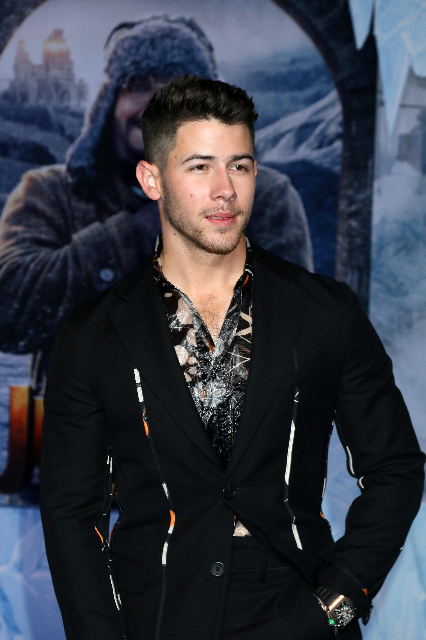 Nick Jonas at "Jumanji: The Next Level" Premiere - Los Angeles