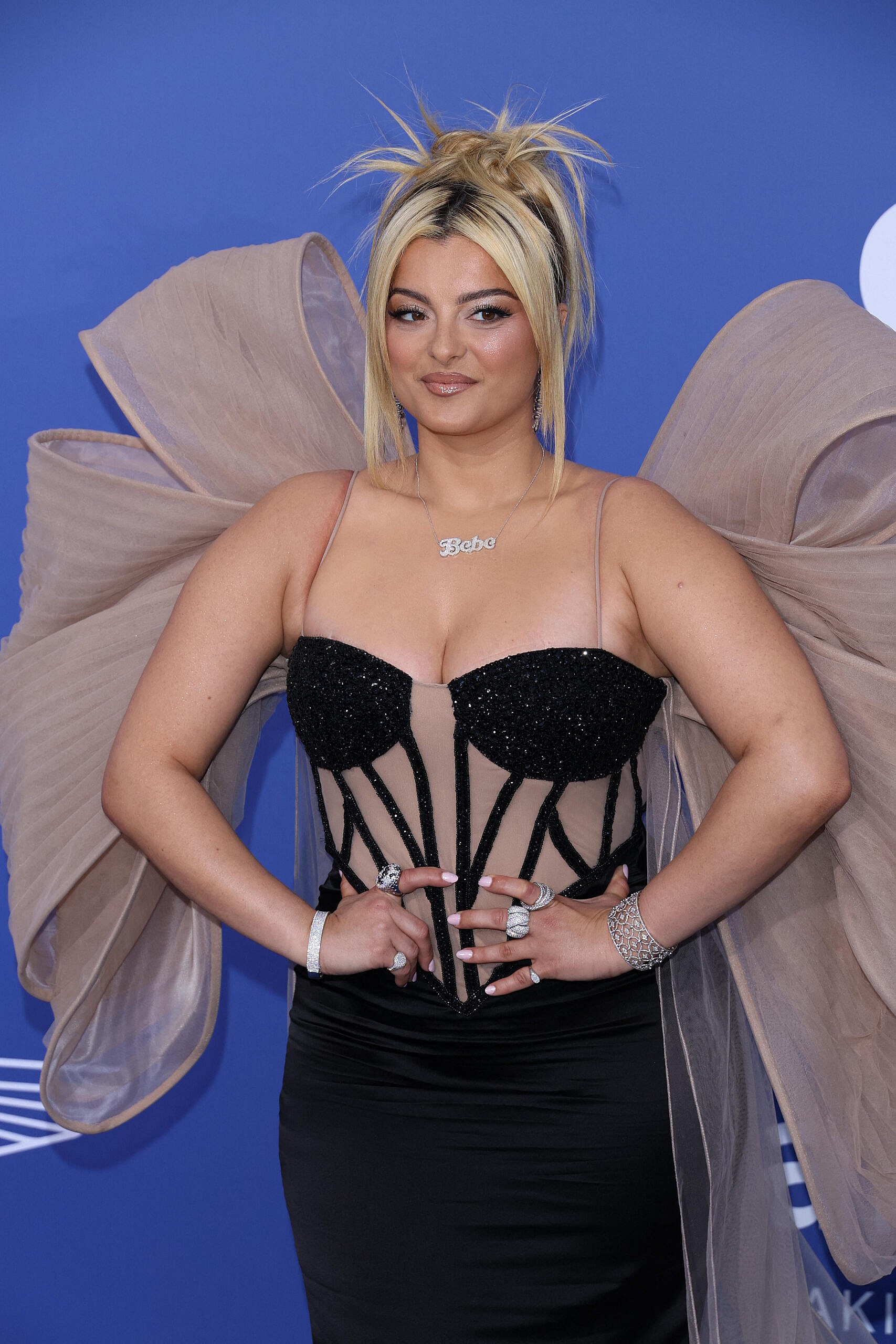 Bebe Rexha at The amfAR Cannes Gala 2023 at Hotel du Cap-Eden-Roc