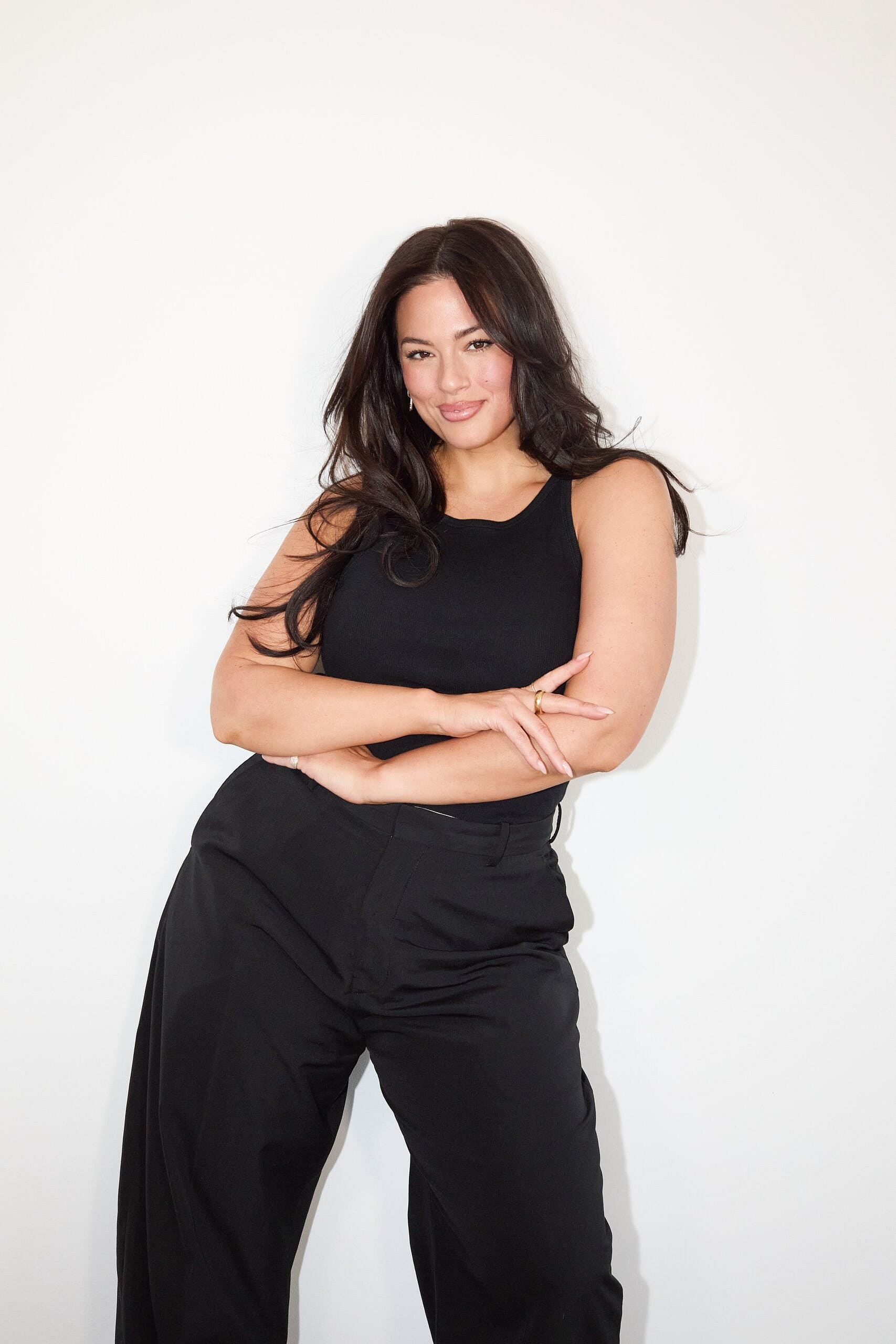 Ashley Graham smiling