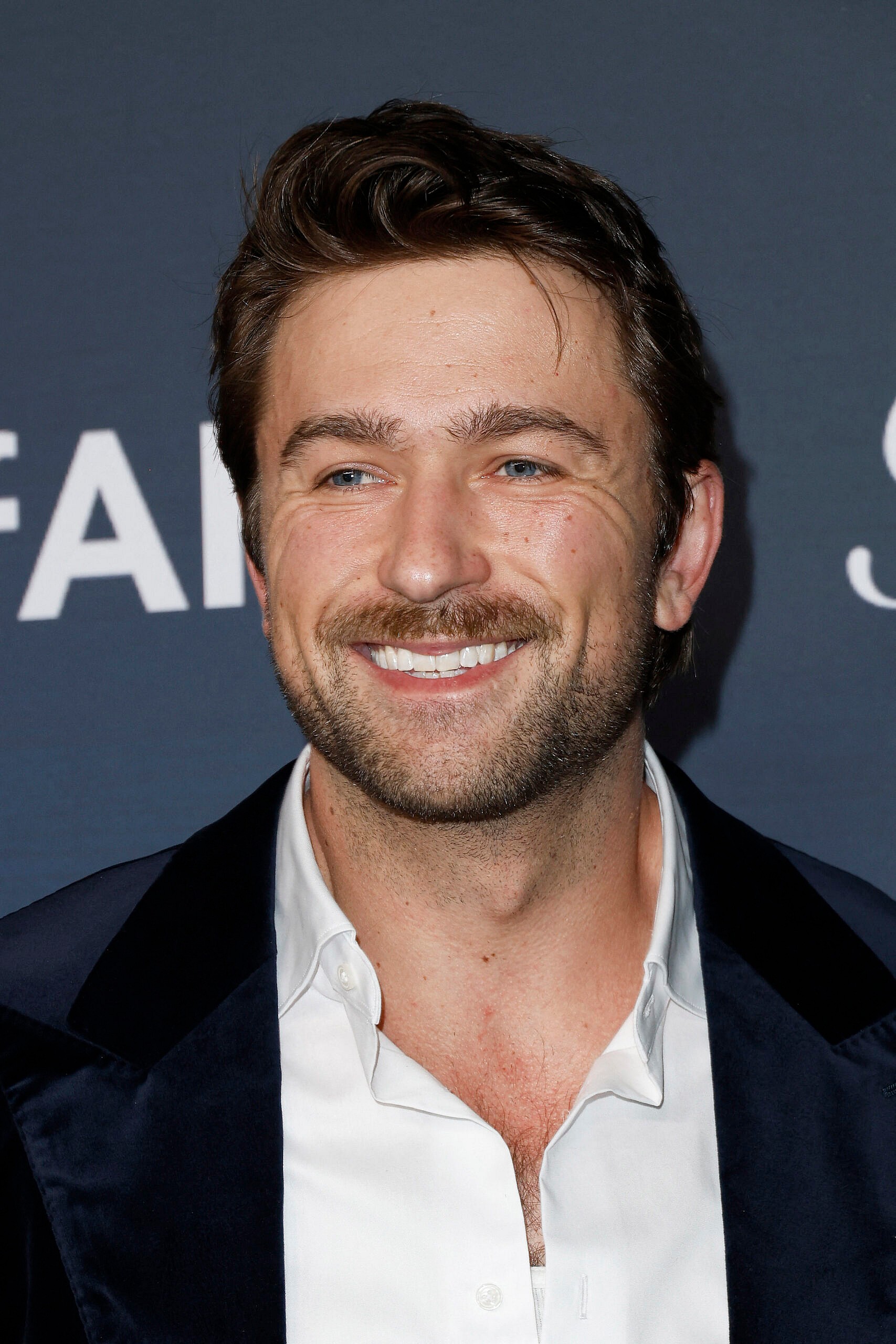 Brandon Sklenar at amfAR Las Vegas