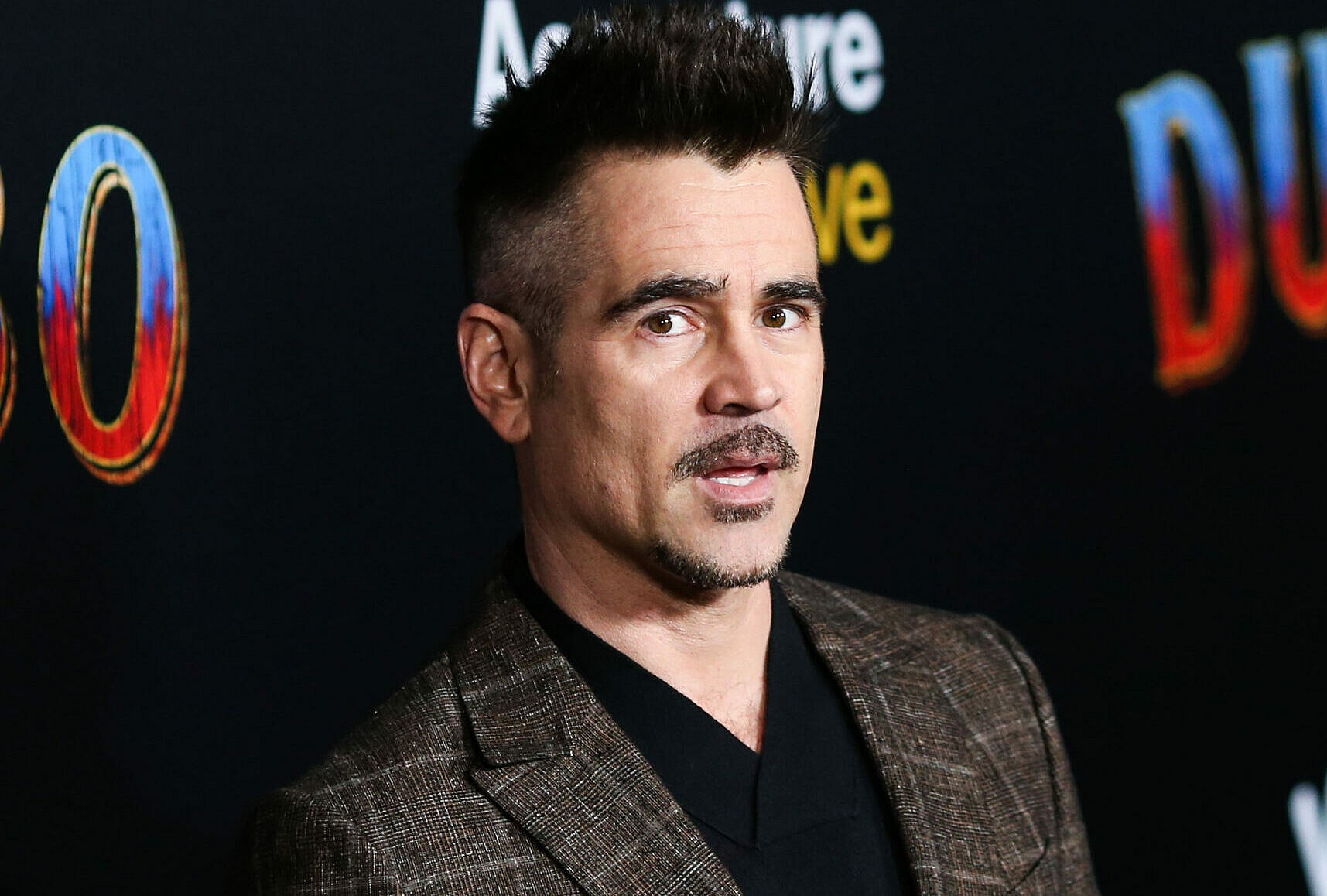 Actor Colin Farrell wearing Ermenegildo Zegna