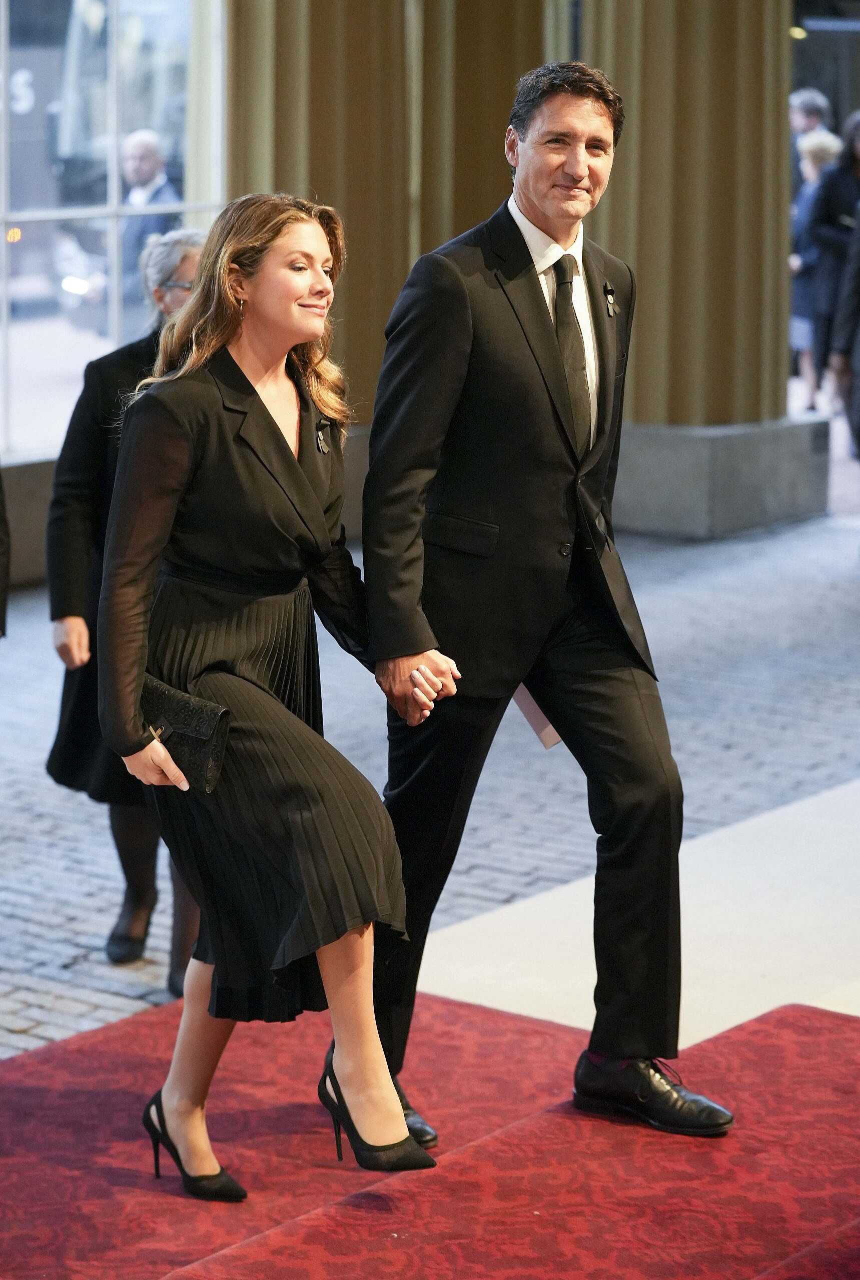 World leaders and heads of state arrive for a reception held by King Charles and Queen Consort