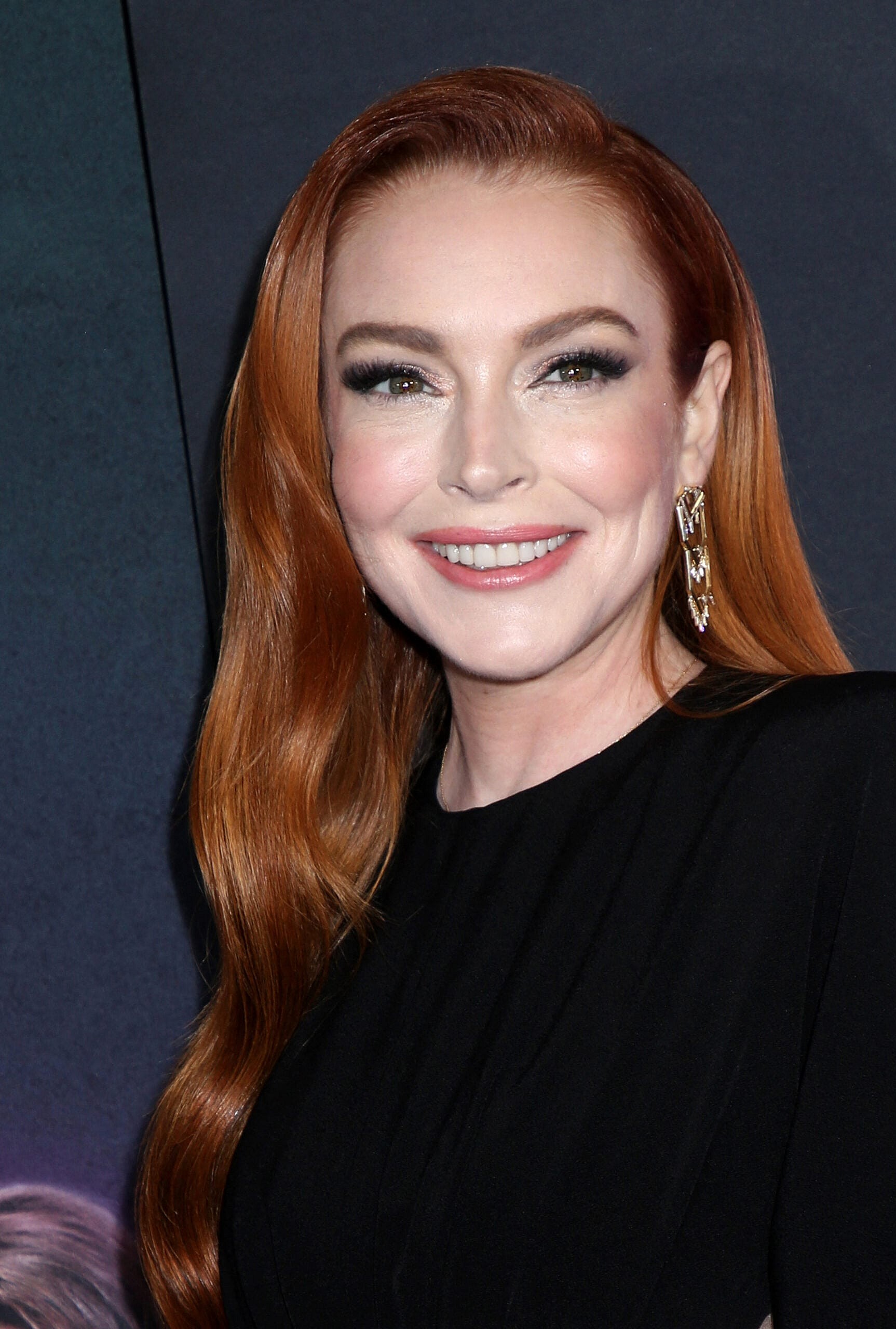 Lindsay Lohan at Mean Girls premiere