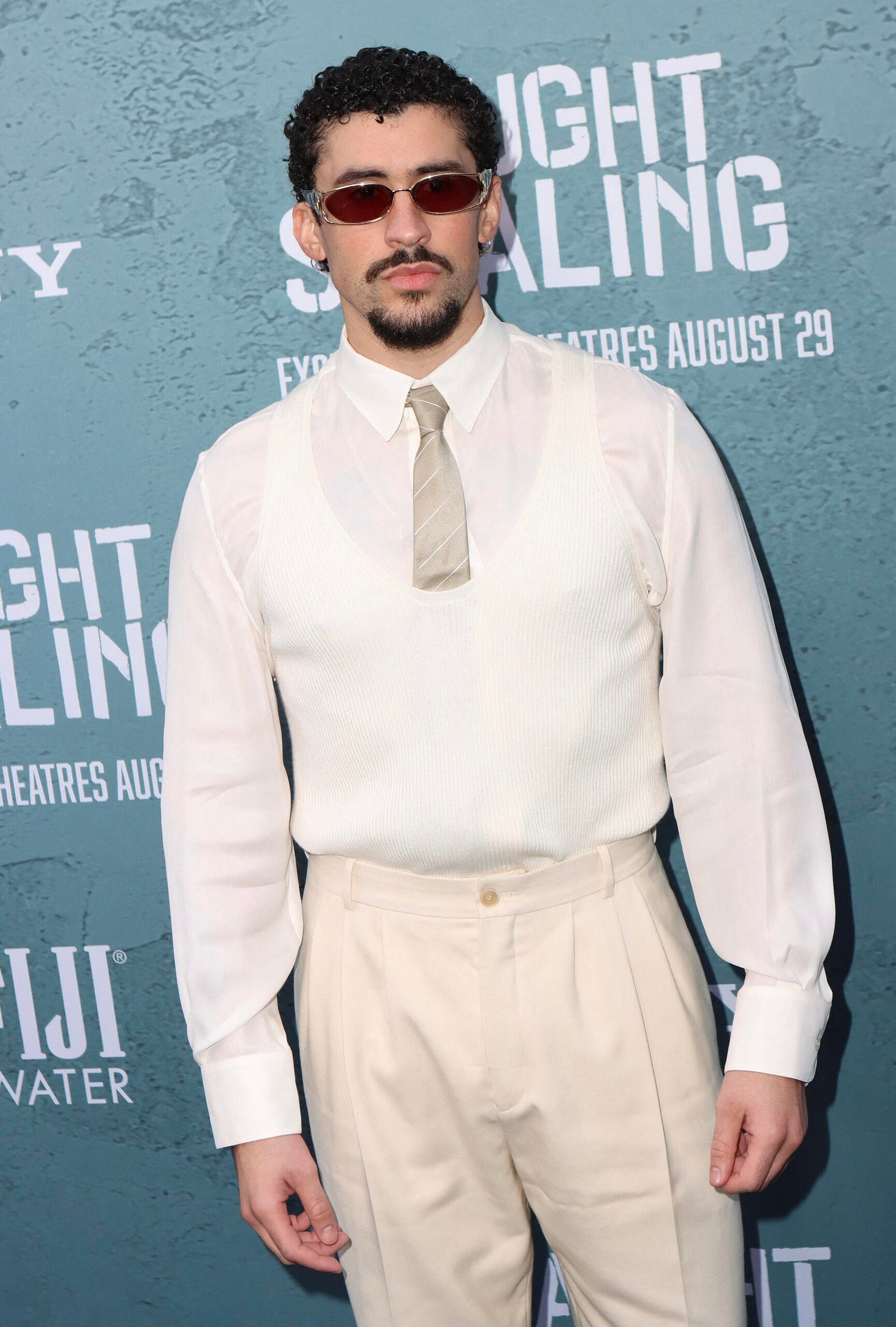 Bad Bunny at ''Caught Stealing'' New York Premiere