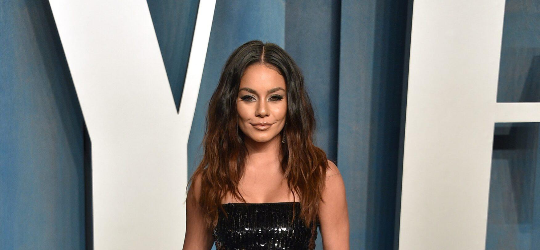 Vanessa Hudgens at the 2022 Vanity Fair Oscar Party