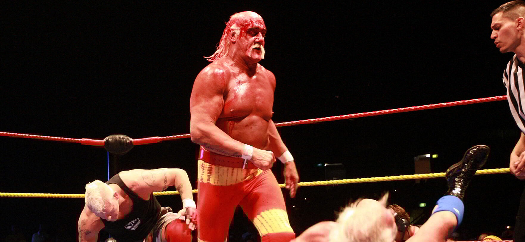 Hulk Hogan in ring