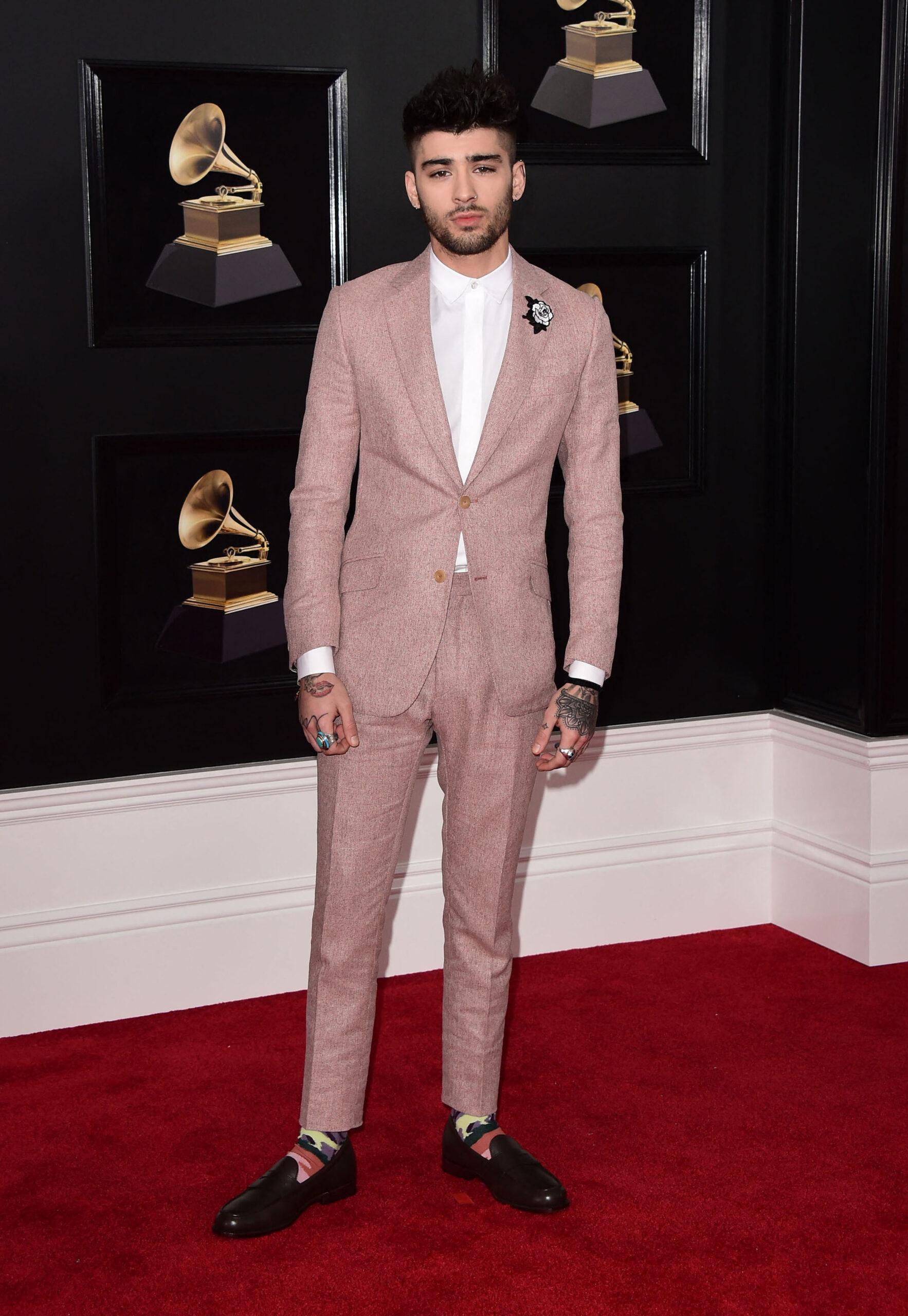 Zayn Malik at the 60th Annual GRAMMY Awards