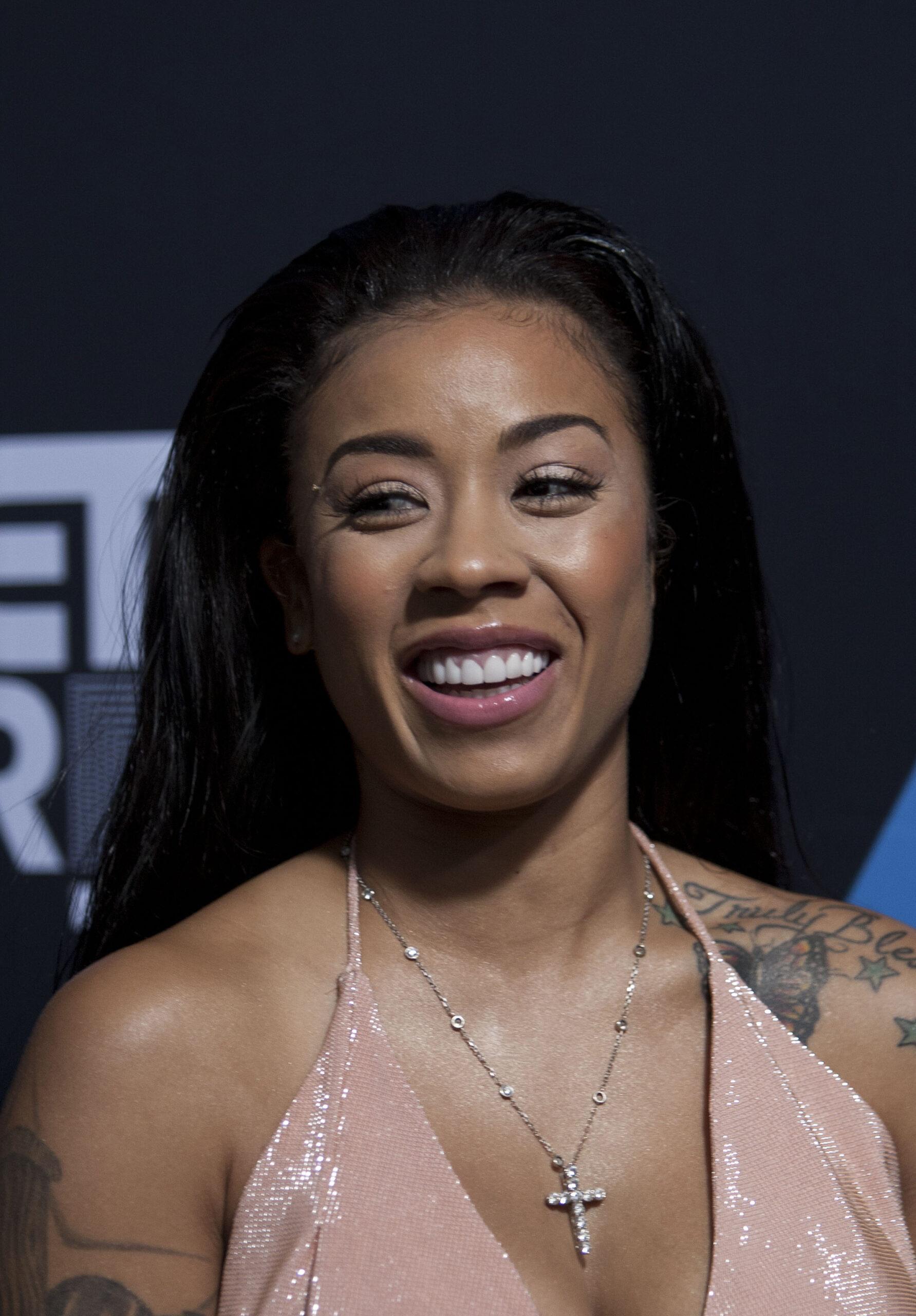 Keyshia Cole at the 2017 BET Awards