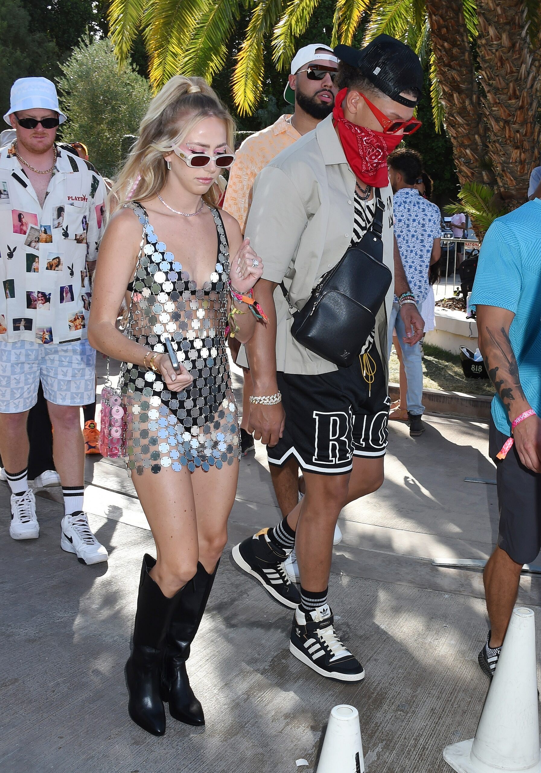Brittany Mahomes & Patrick Mahomes at REVOLVE FESTIVAL 2022 - Day 2