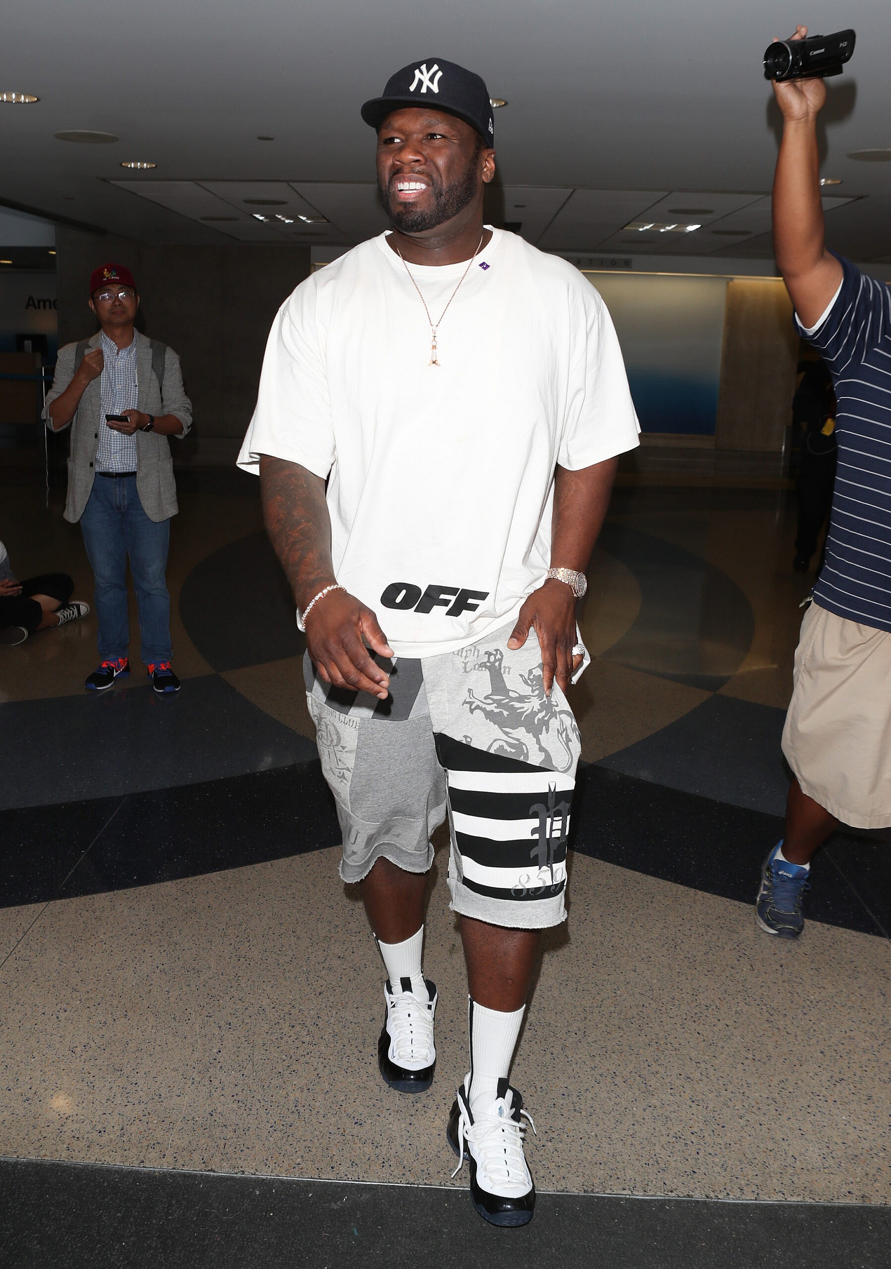 50 Cent at LAX