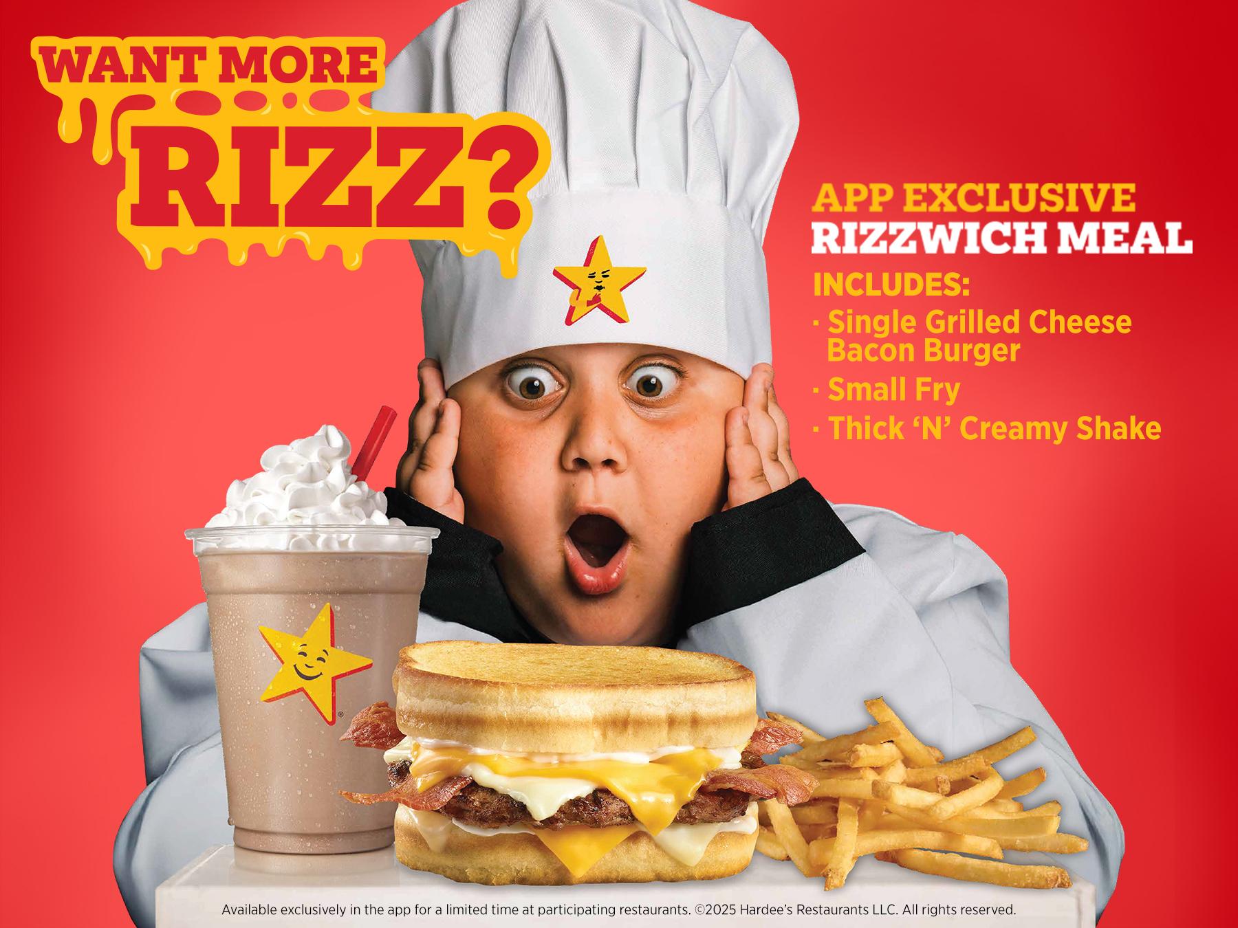 The Rizzler x Hardees