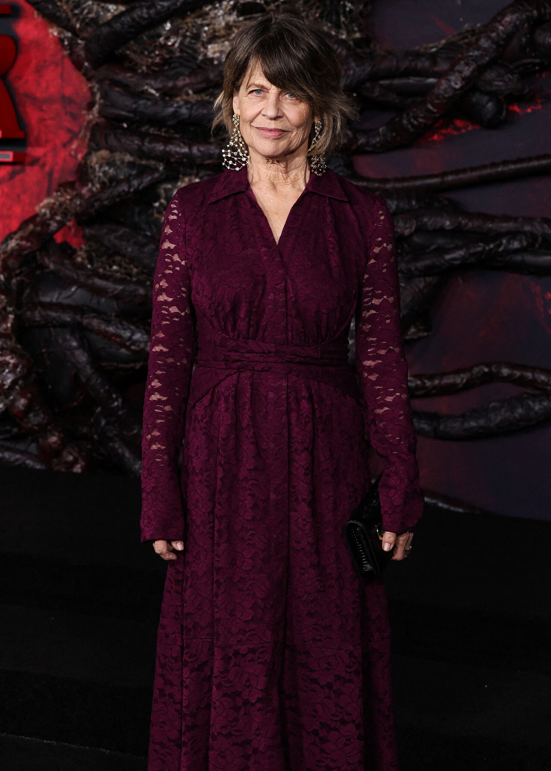 Linda Hamilton at Los Angeles Premiere Of Netflix's 'Stranger Things' Season 5