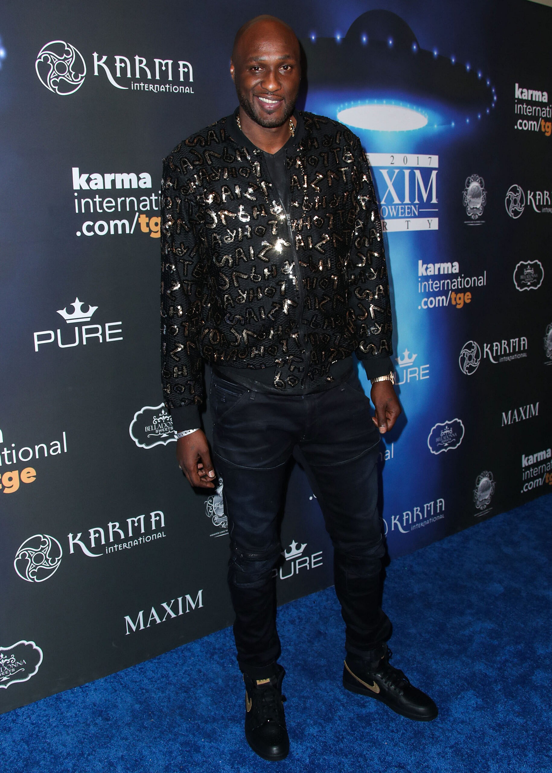 Lamar Odom at 2017 MAXIM Halloween Party