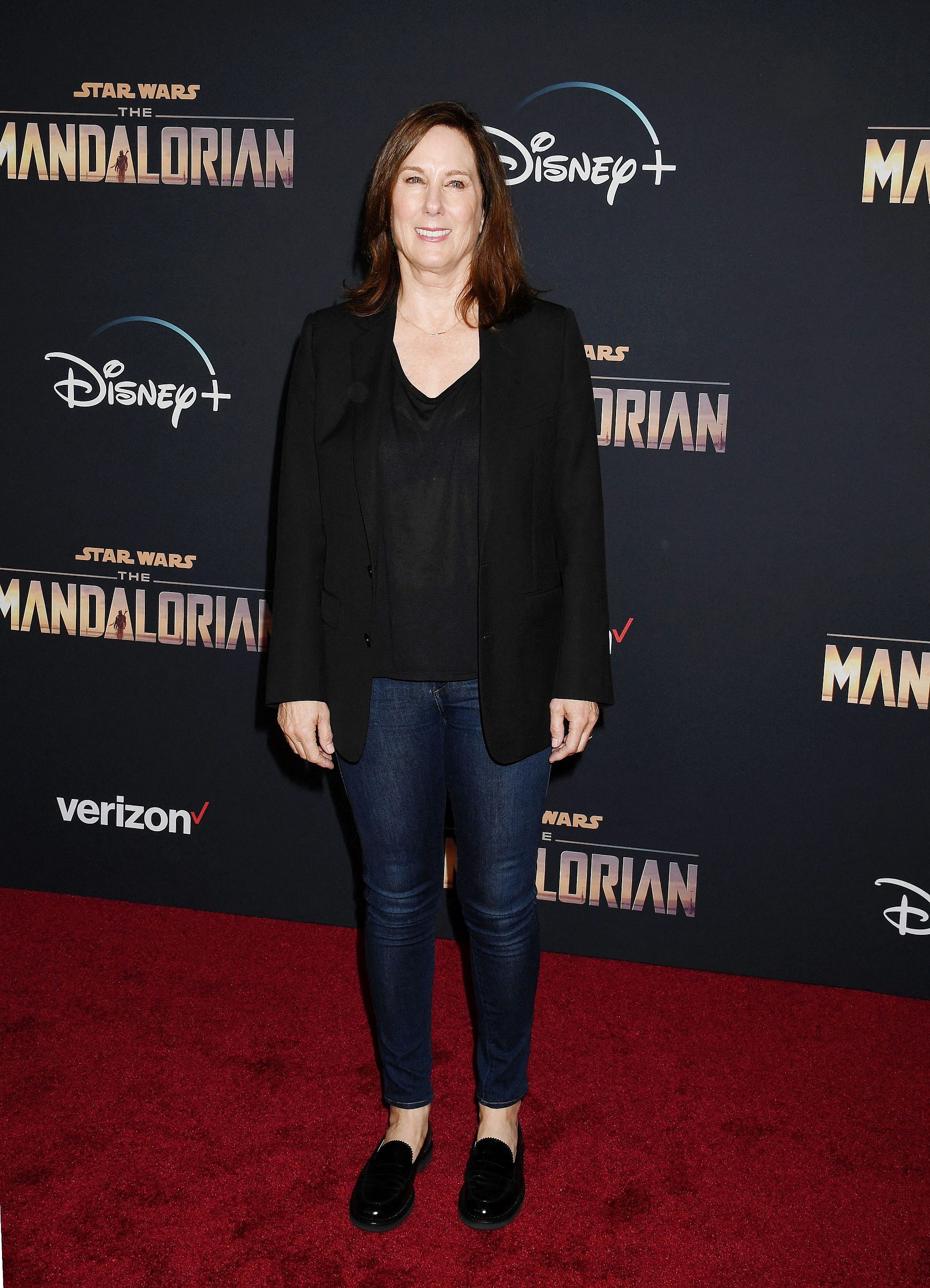 Kathleen Kennedy at the Premiere Of Disney+'s "The Mandalorian" - Arrivals
