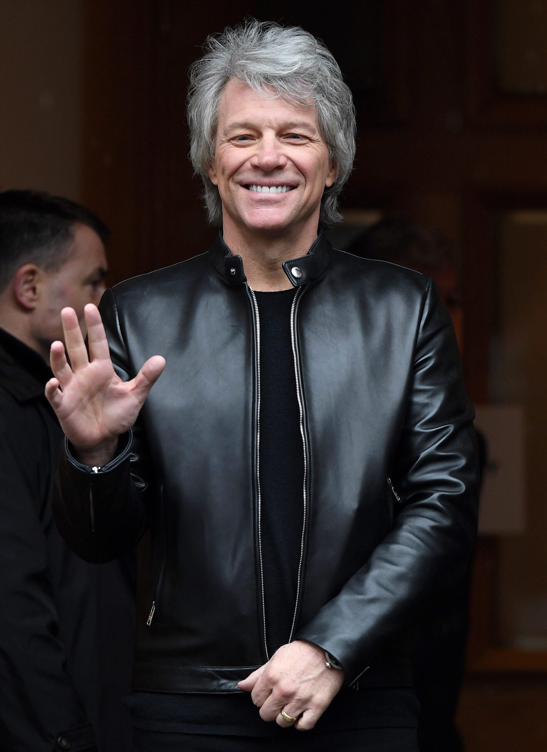 Prince Harry meets Jon Bon Jovi