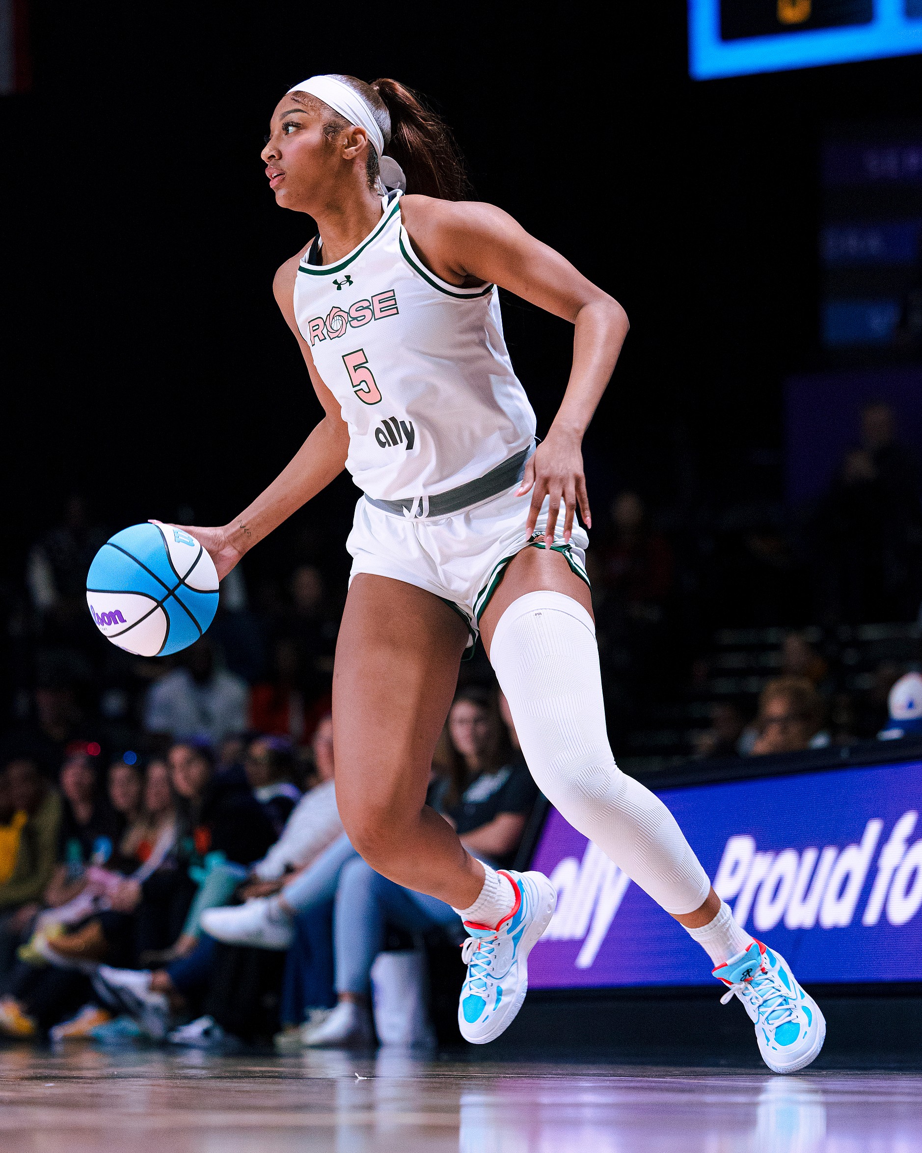 Angel Reese during an Unrivaled game.