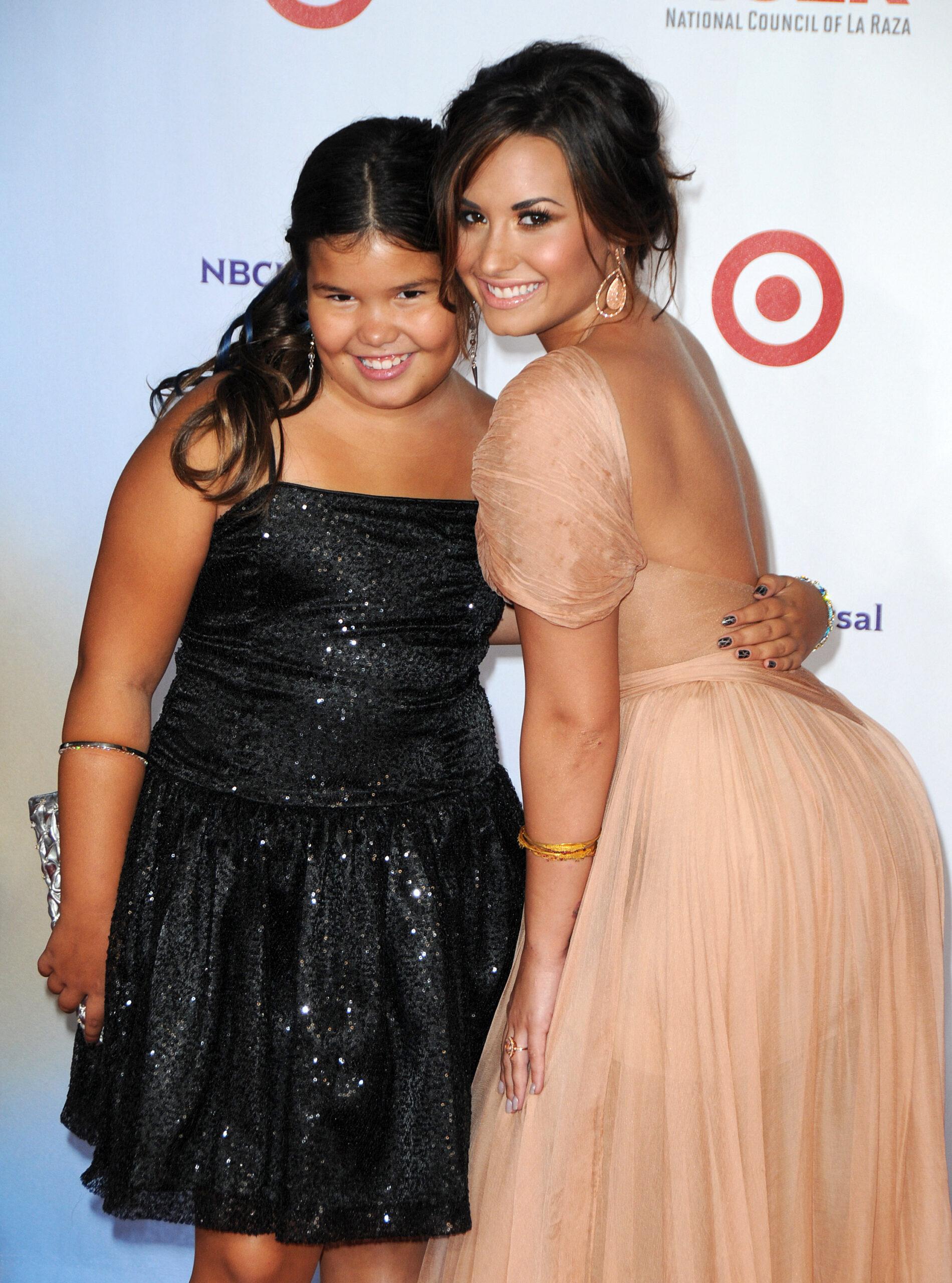 Demi Lovato and sister Madison De La Garza