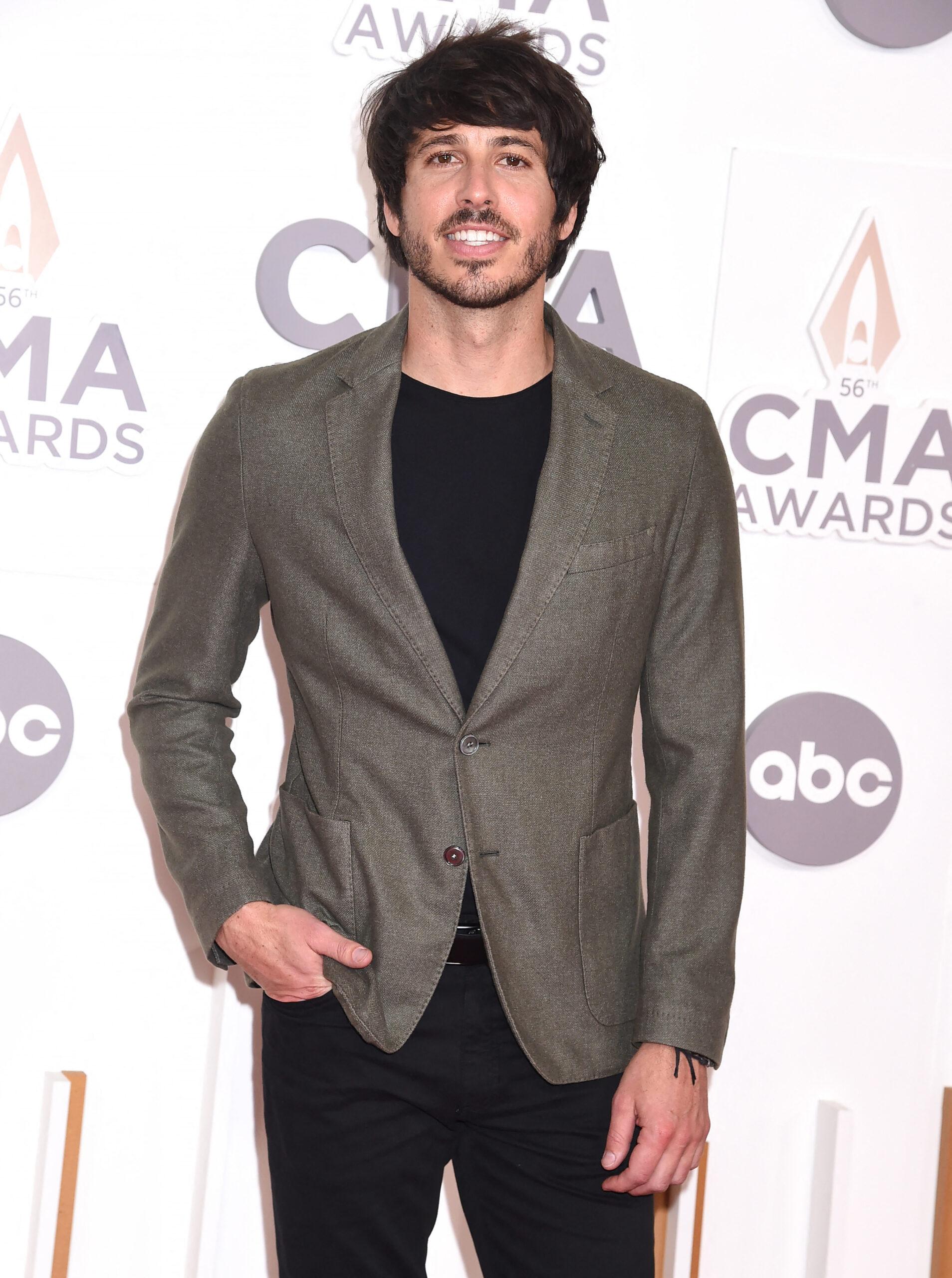 Morgan Evans at the 56th Annual CMA Awards
