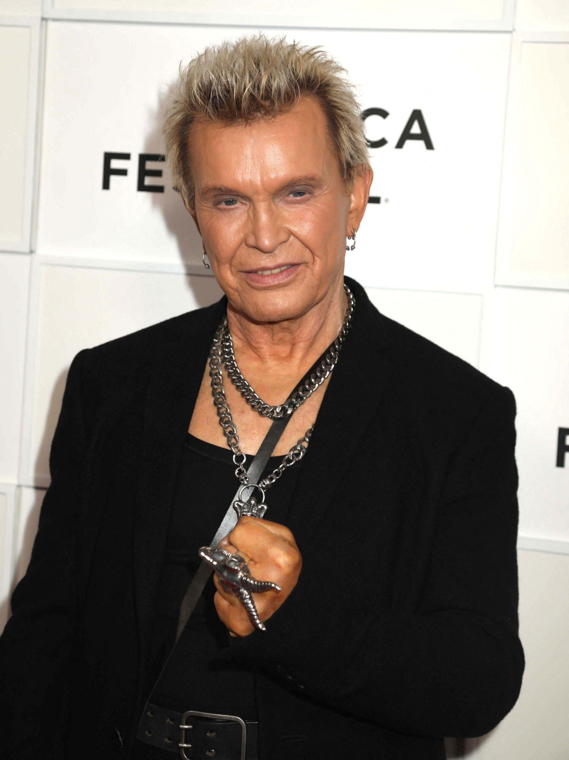 Billy Idol at the Billy Idol Should Be Dead World Premiere