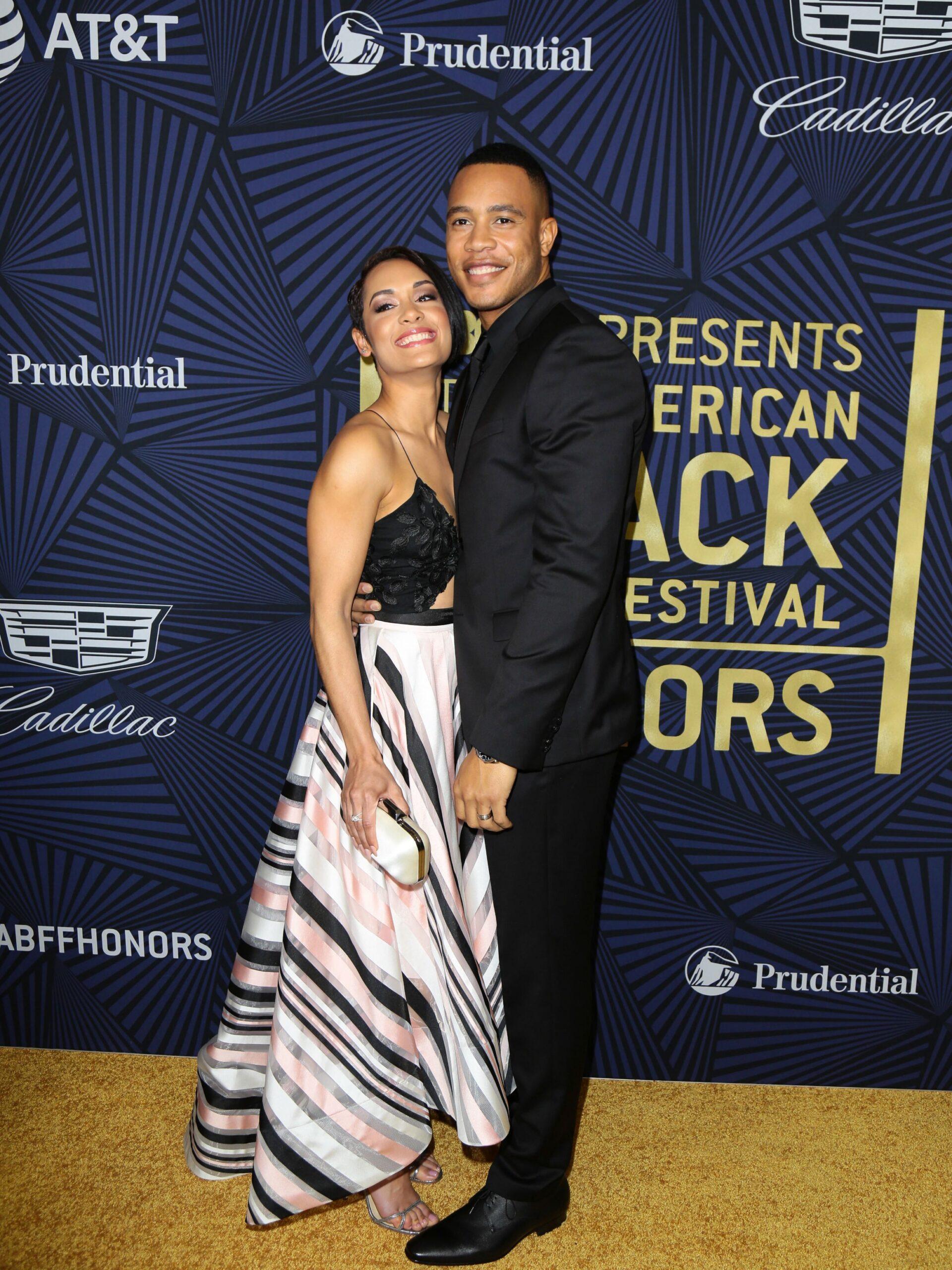 Trai Byers and Grace Byers.