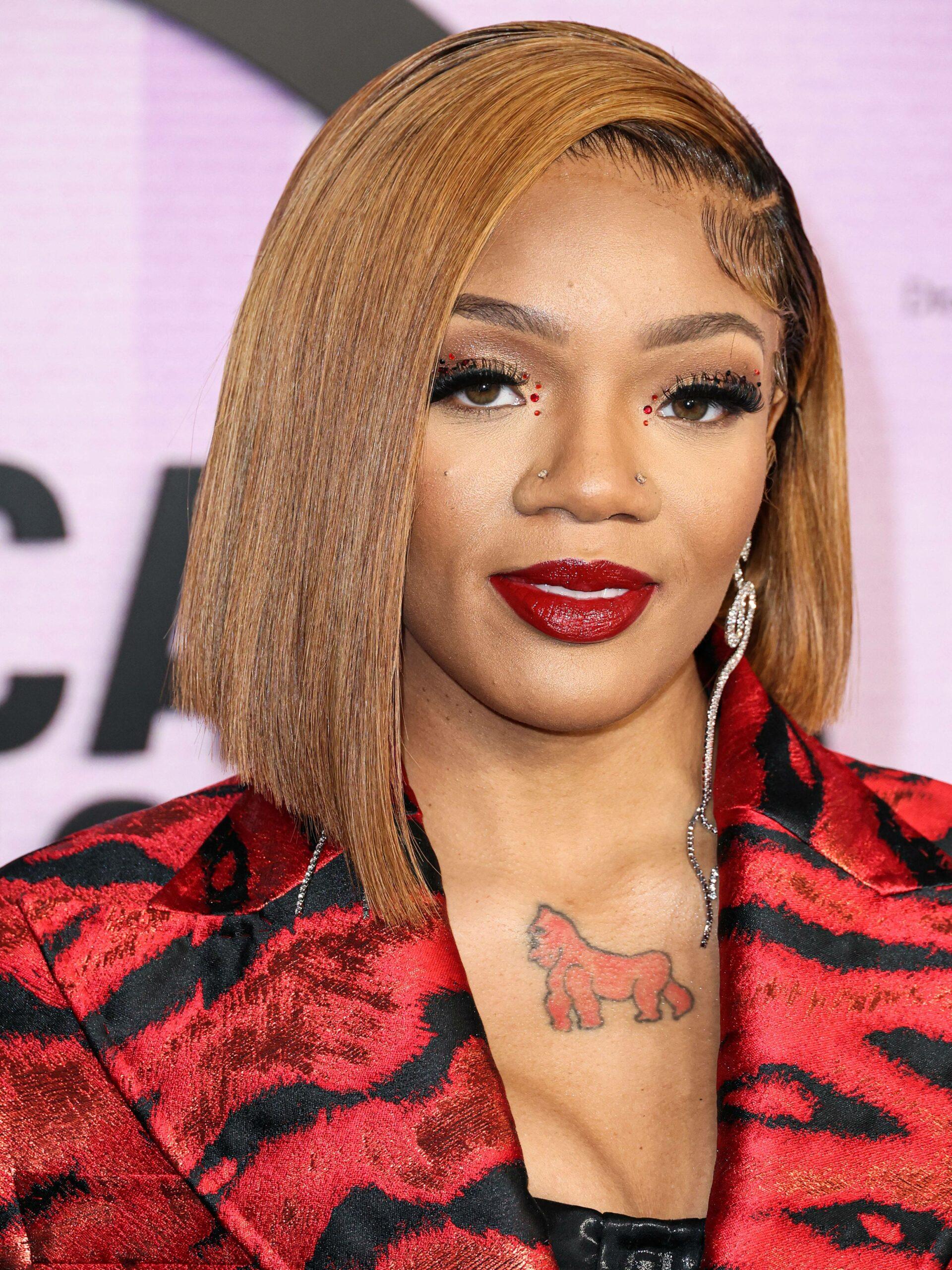Glorilla at the 2022 American Music Awards