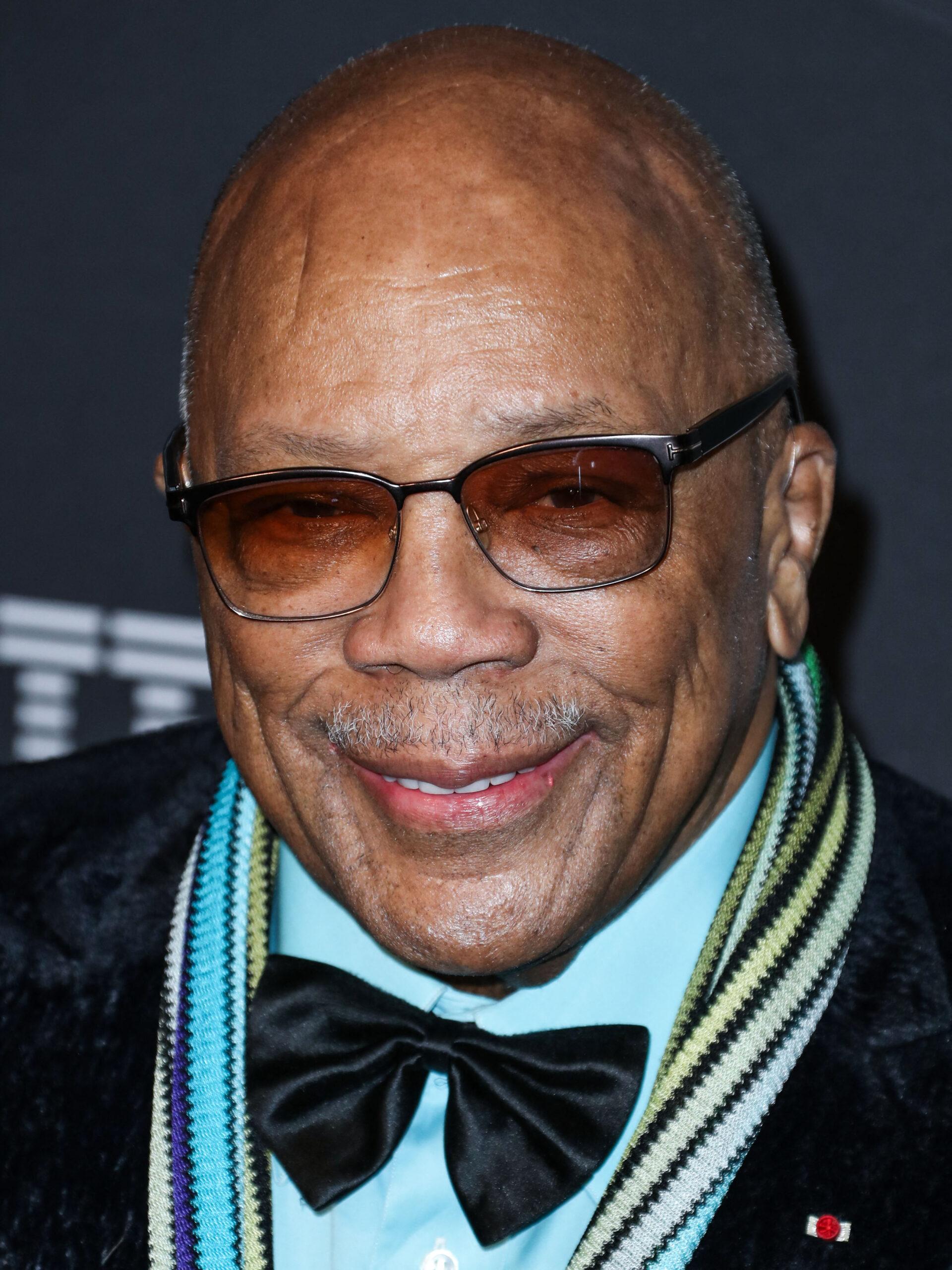 Quincy Jones Reportedly Rushed To The Hospital Due To A 'Bad Reaction' To Food
