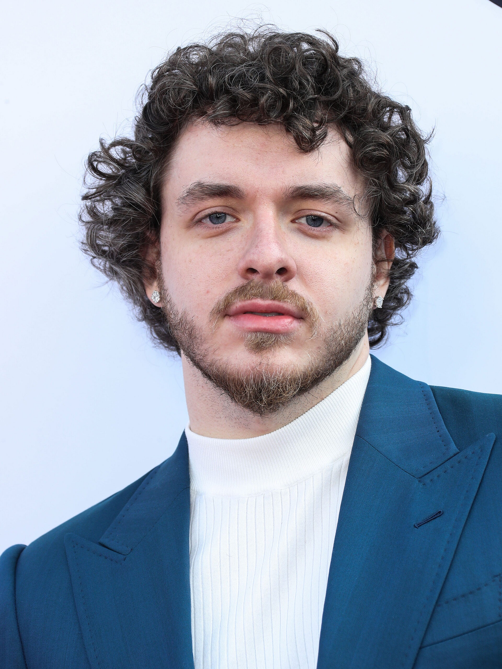 Jack Harlow in blue suit