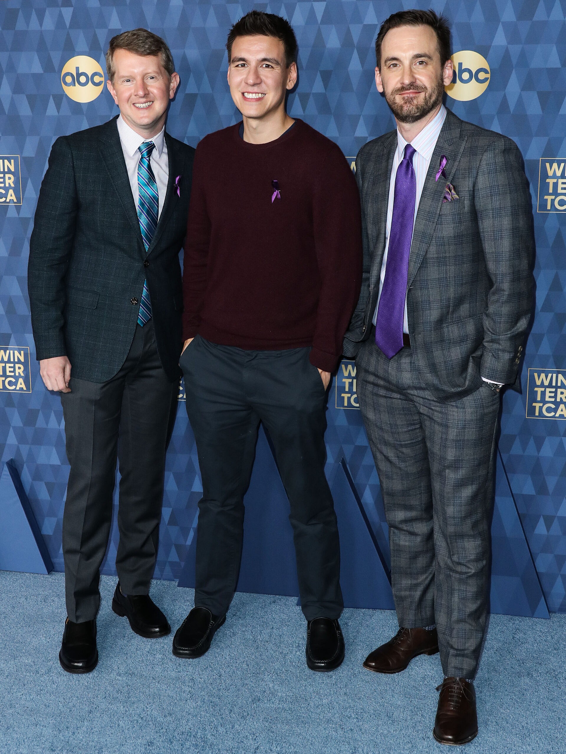 Ken Jennings, James Holzhauer, Brad Rutter.