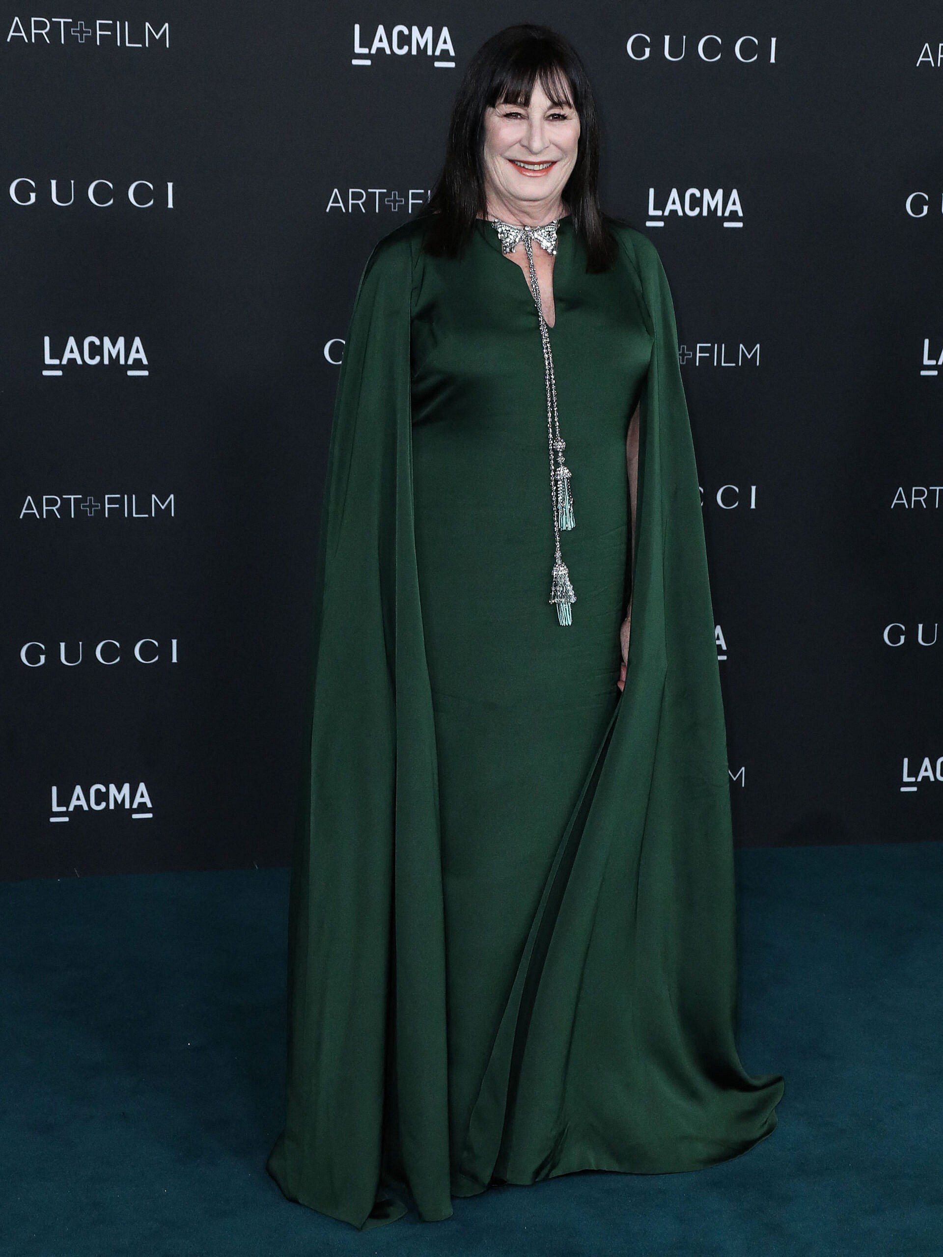 Anjelica Huston at the 10th Annual LACMA Art + Film Gala 2021
