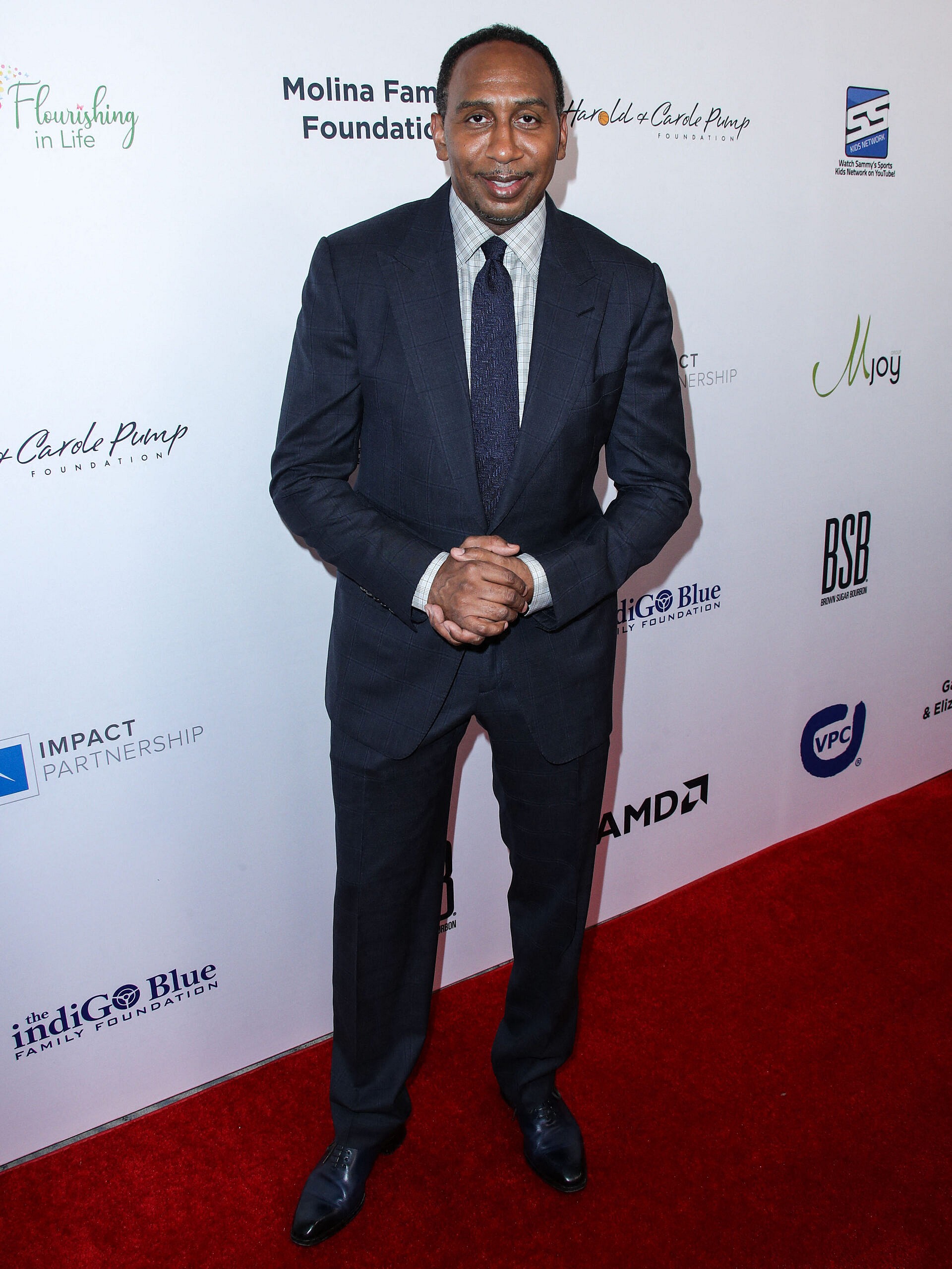 Stephen A Smith at 21st Annual Harold and Carole Pump Foundation Gala