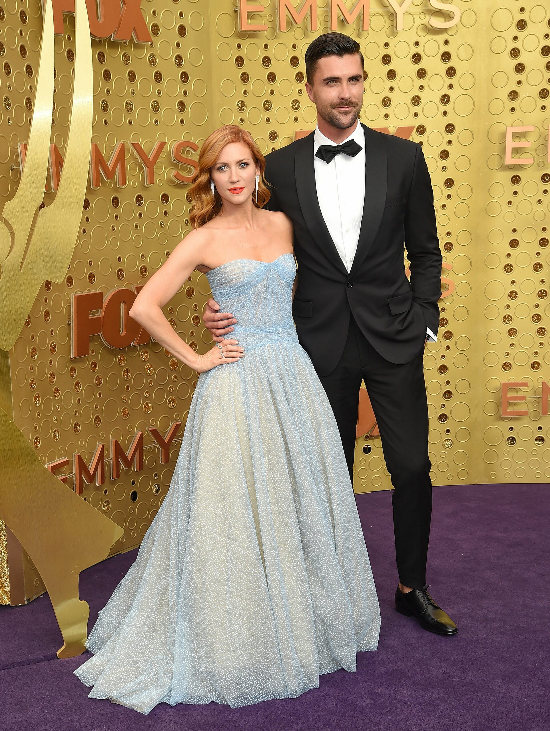 Brittany Snow and Tyler Stanaland