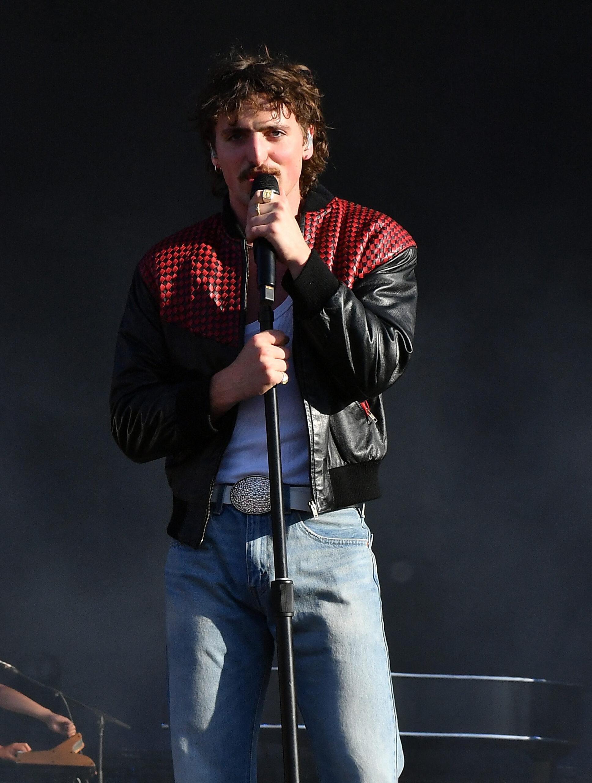 Benson Boone at 2025 BottleRock Napa Valley