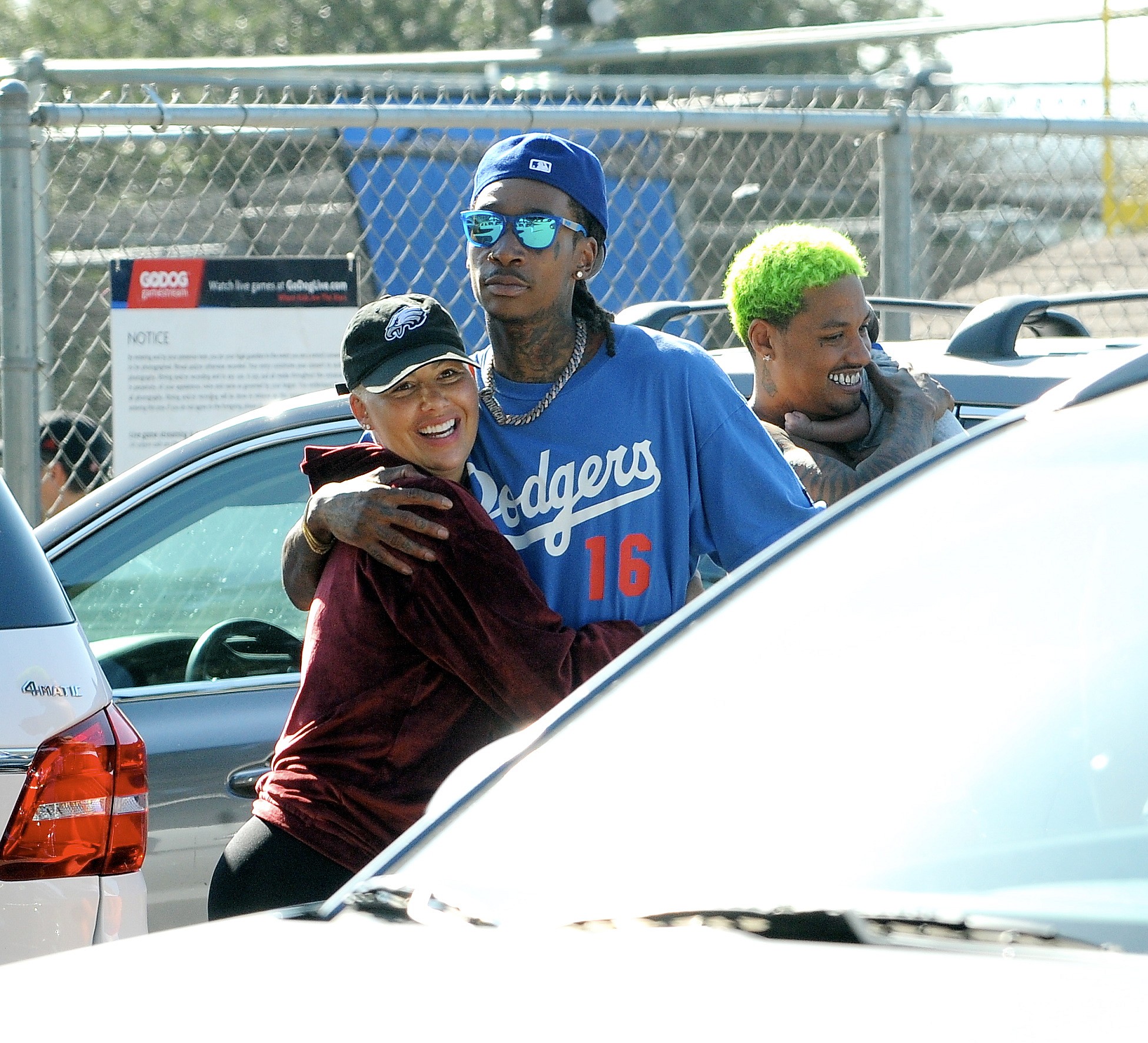Amber Rose and Wiz Khalifa